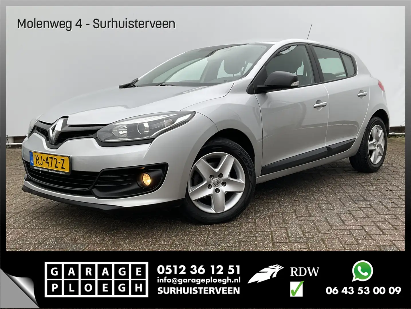 Renault Megane 1.5 dCi HB 5drs Volledig onderh **DB-riem verv** N Grau - 1