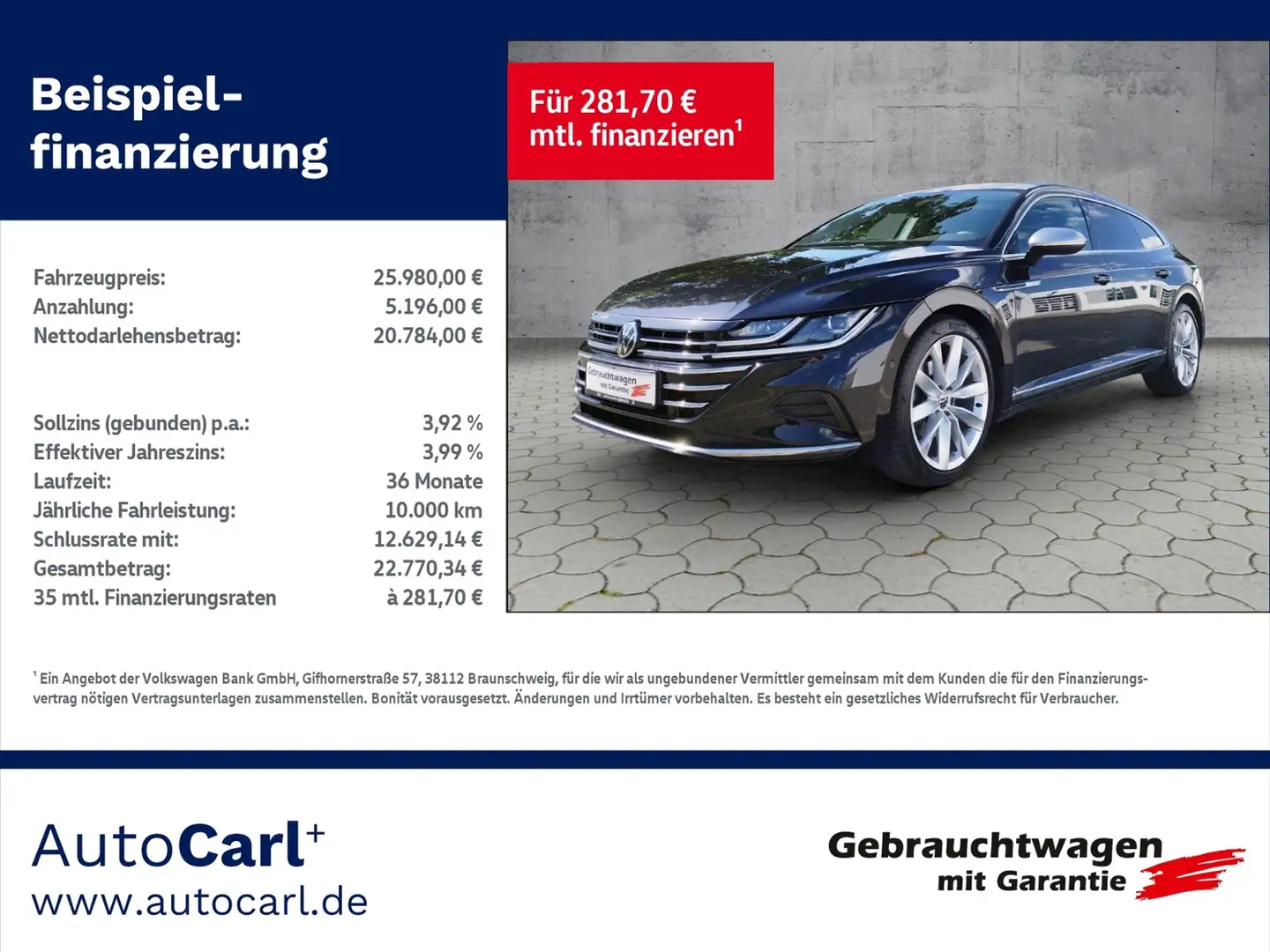 Volkswagen Arteon Shootingbrake Elegance 2.0TSI DSG/IQ-Light/ACC/Na Schwarz - 1