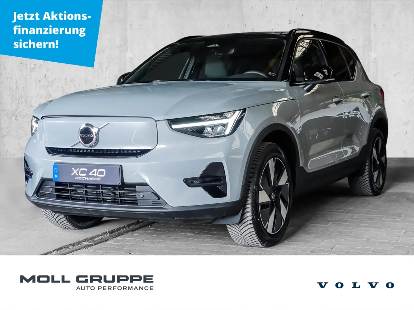 Volvo XC40 Plus Recharge Pure Electric EL.HECK PDC Grau - 1