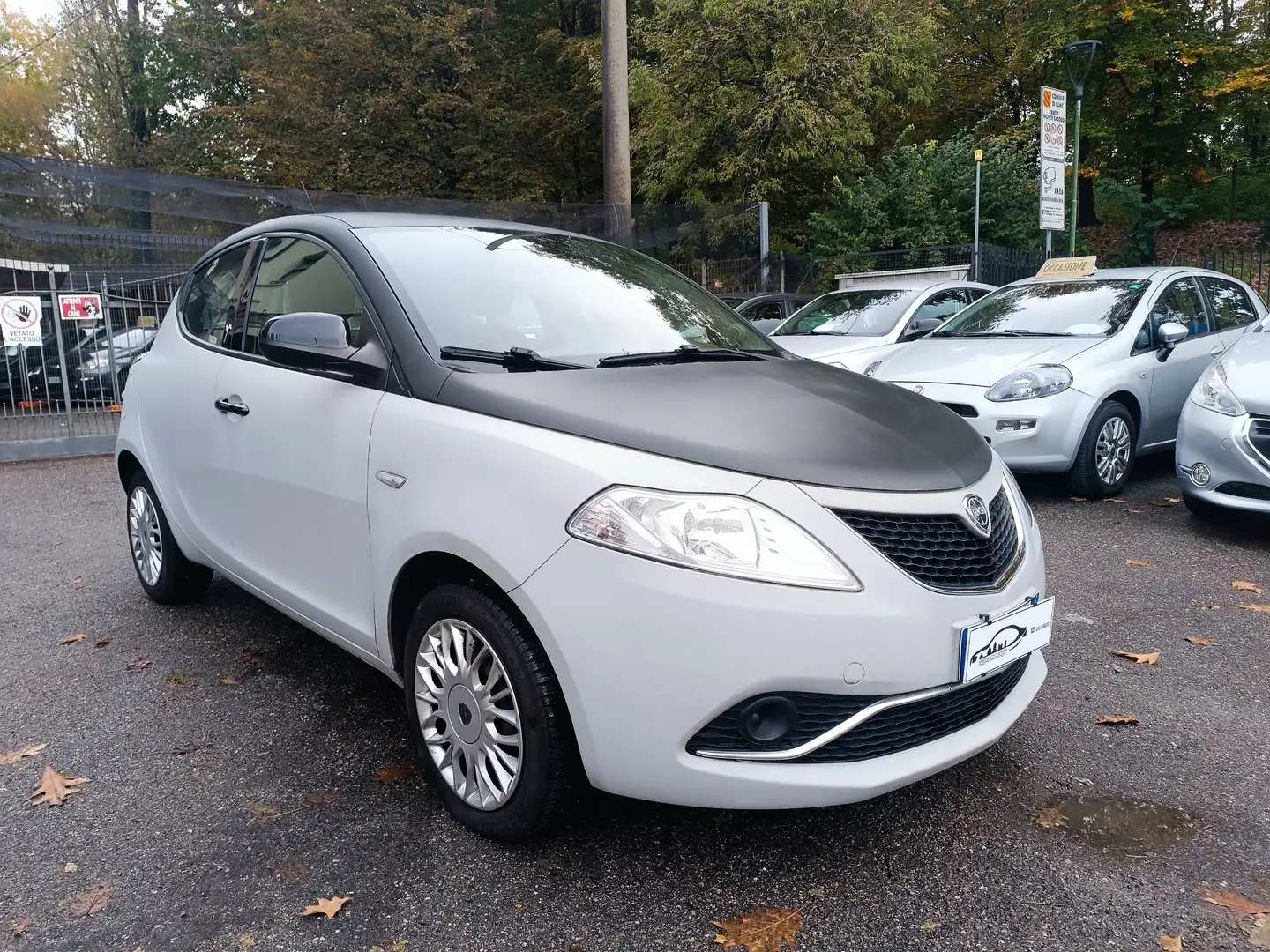 Lancia Ypsilon Ypsilon 0.9 T.air Gold CAMBIO AUTOMATICO 59.000KM Gris - 1