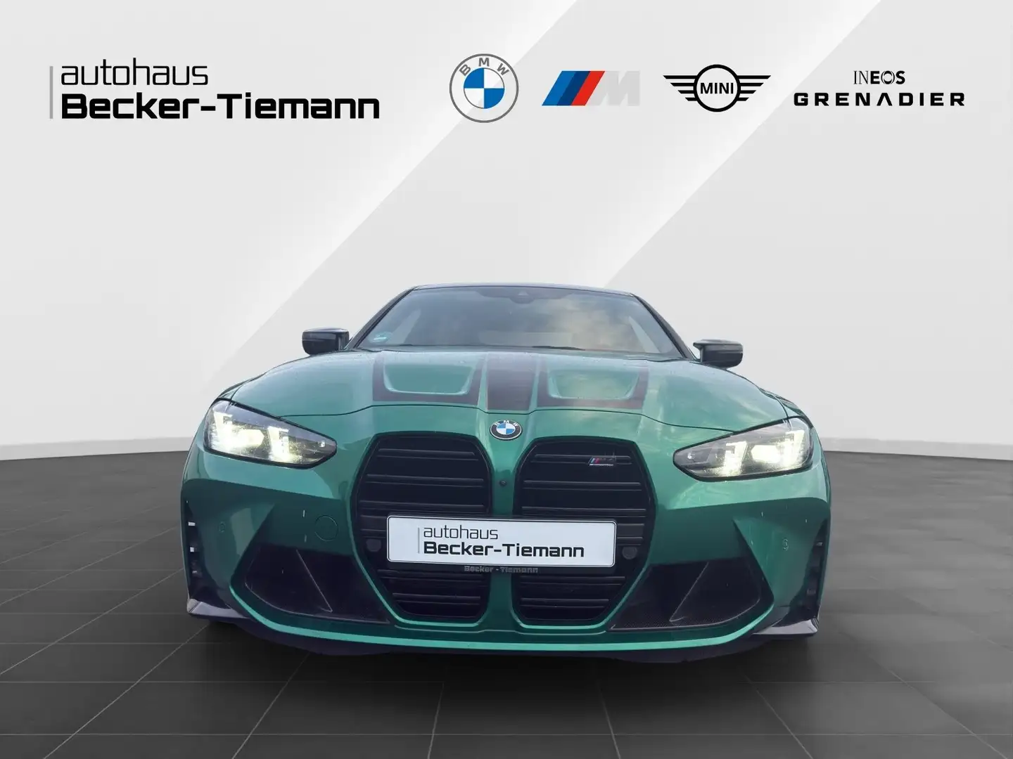 BMW M4 Competition Coupé M Carbon Schalensitze NP:125.160 Grün - 2