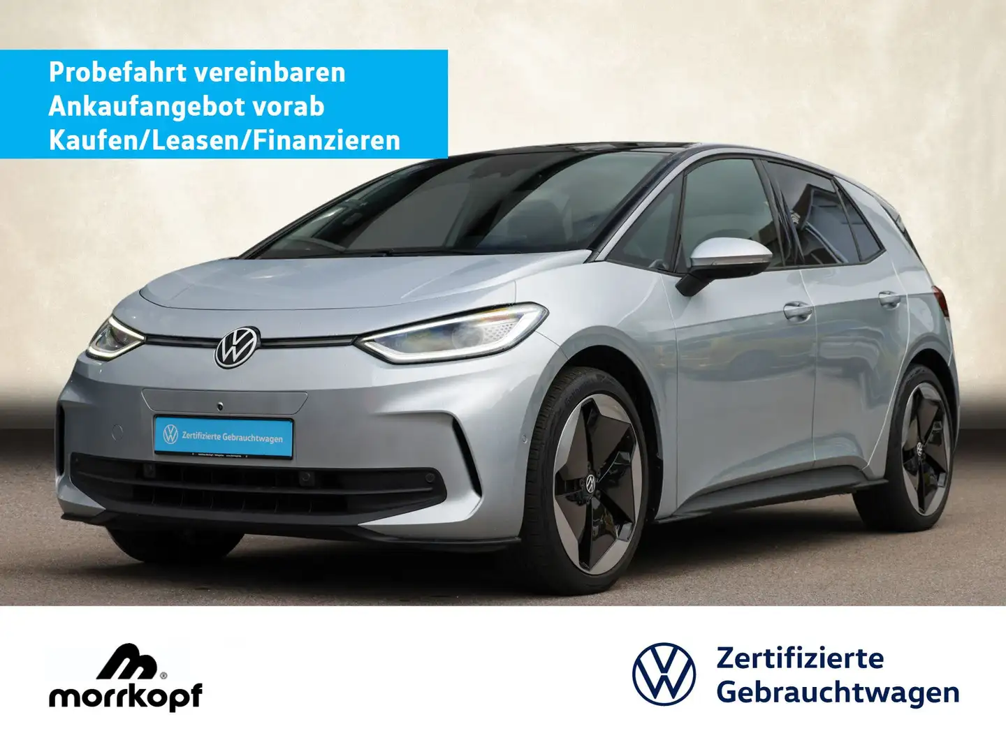 Volkswagen ID.3 Pro S +NEU 56.131+MAX 546KM+ Bluetooth Navi Argent - 1