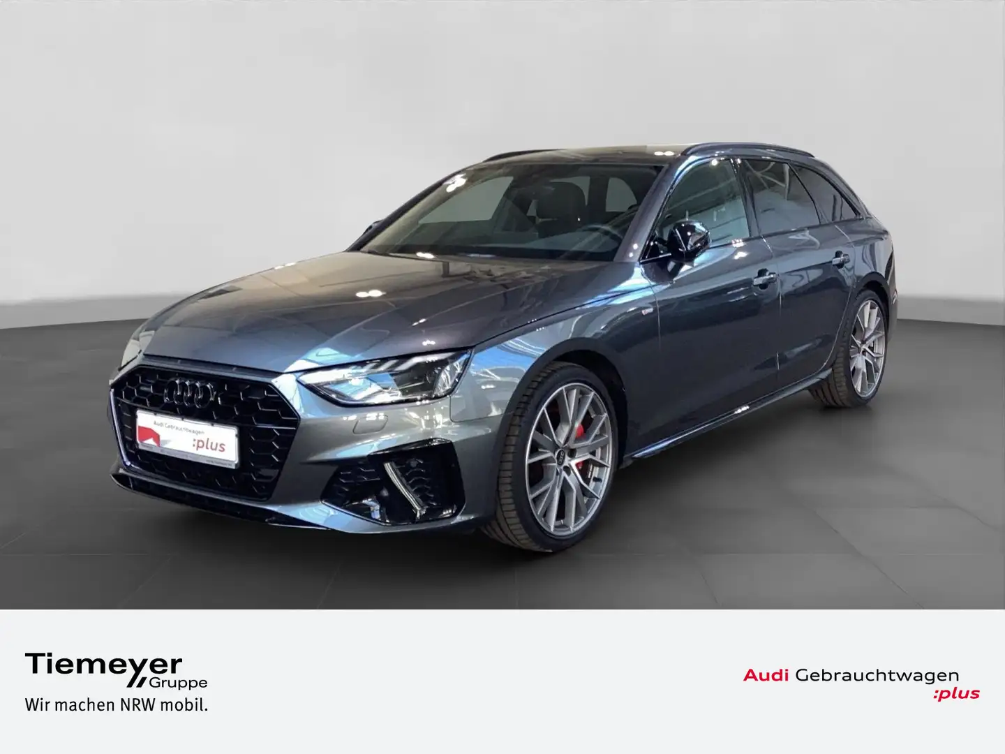 Audi A4 40 TFSI Q 2x S LINE AHK MATRIX-LED LM19 Grau - 1