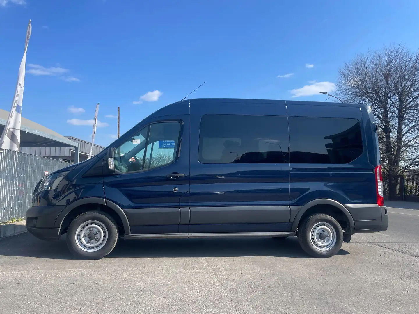 Ford Transit Transit 310 2.0 Eco 130Cv Combi 8 POSTI +IVA Azul - 2
