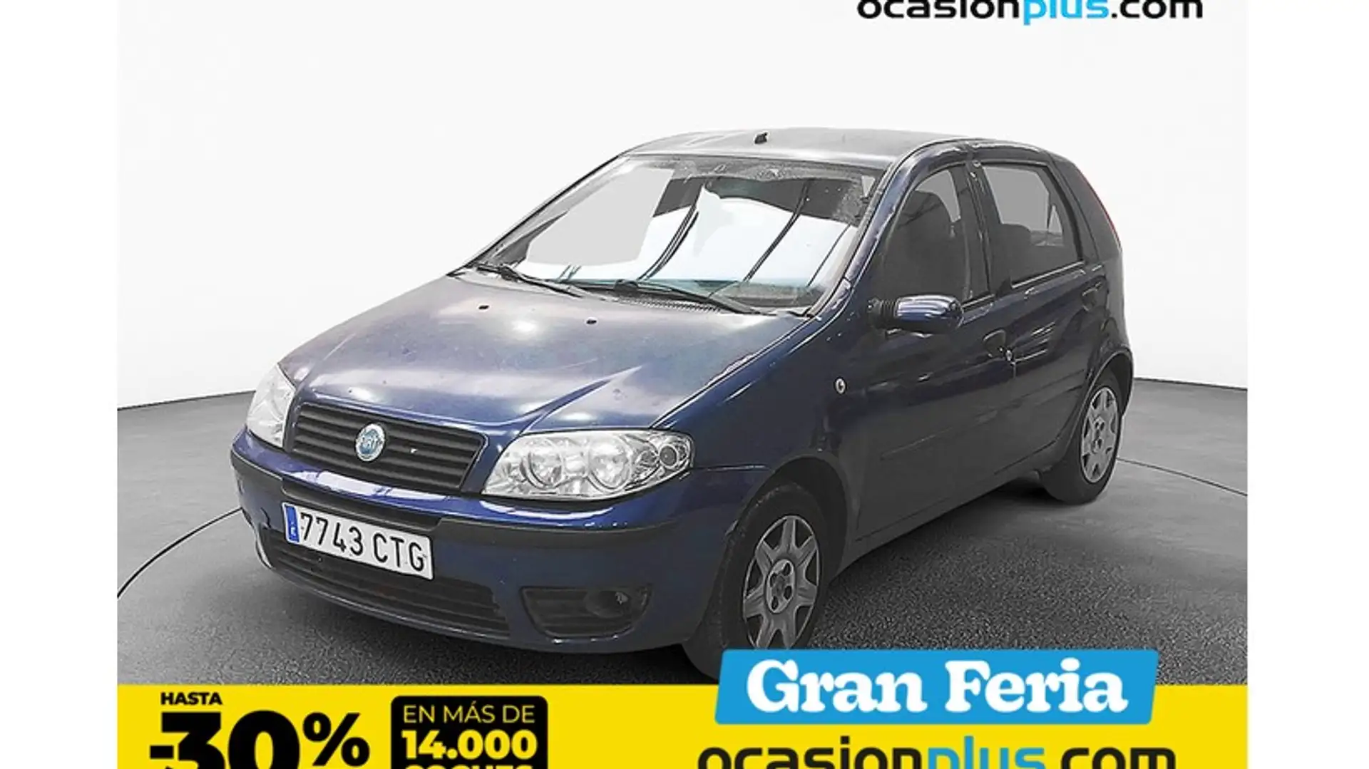 Fiat Punto 1.2 Active Bleu - 1