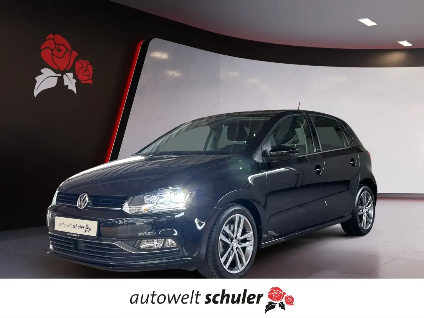 Volkswagen Polo 1.2 TSI DSG Allstar LED Pano Navi SHZ Schwarz - 1
