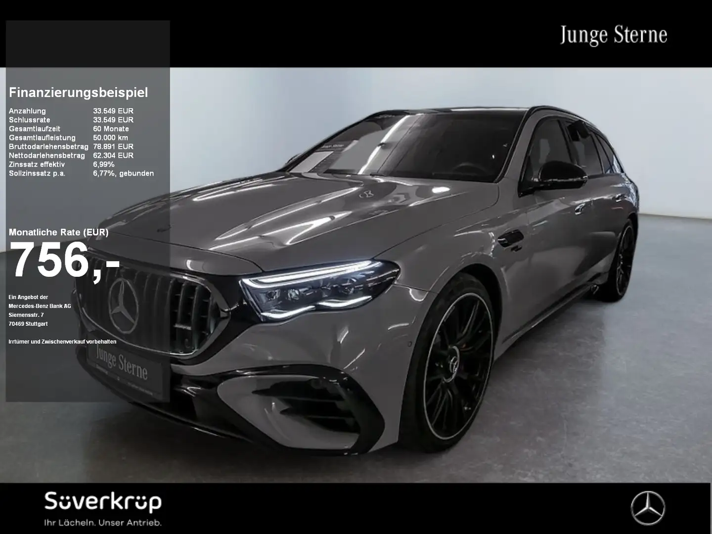 Mercedes-Benz E 53 AMG E 53 T AMG Hybrid 4M+ , AMG BURM NIGHT MEMO 360 Grau - 1