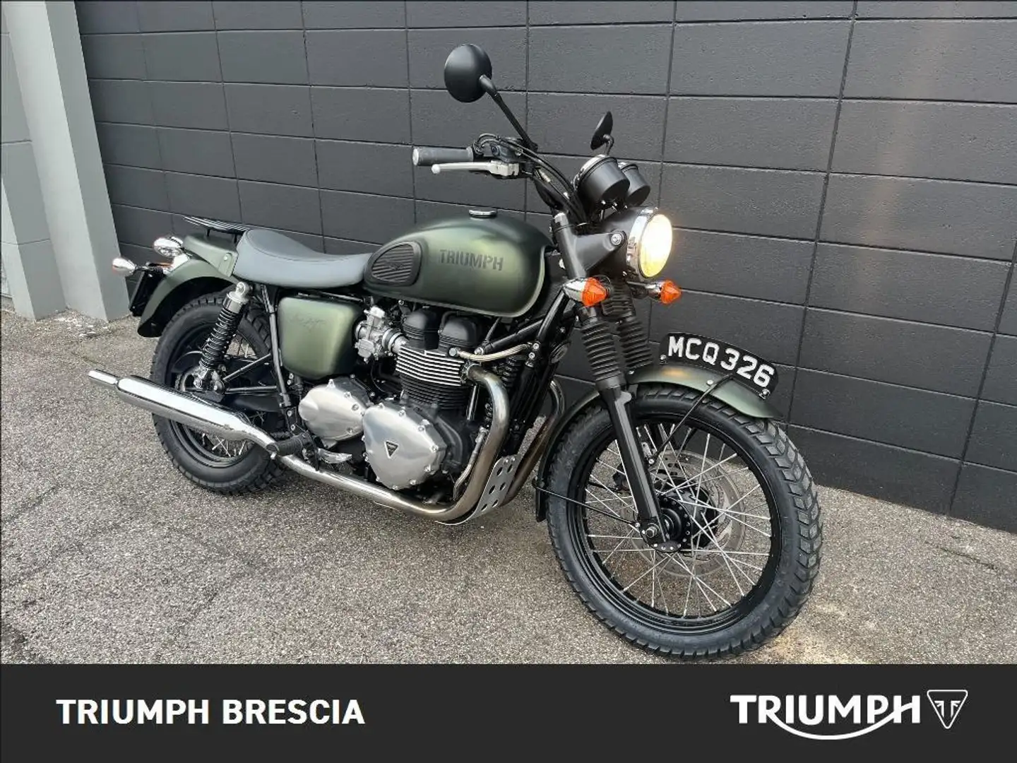 Triumph Bonneville T100 Steve McQueen Vert - 2