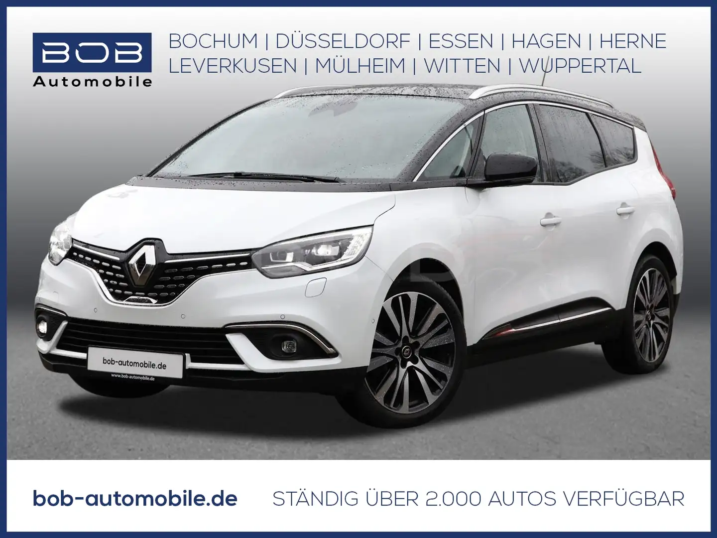 Renault Grand Scenic Initiale Paris 7-Sitzer NAVI SHZ LM Blanco - 1