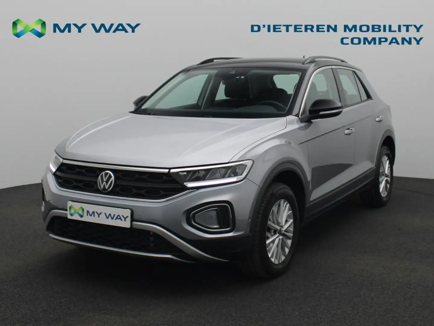 Volkswagen T-Roc LIFE 1.5 TSI 150 PK DSG-7 / Adaptative Cruise Control / Camera / Apple Carplay Серебристый - 1