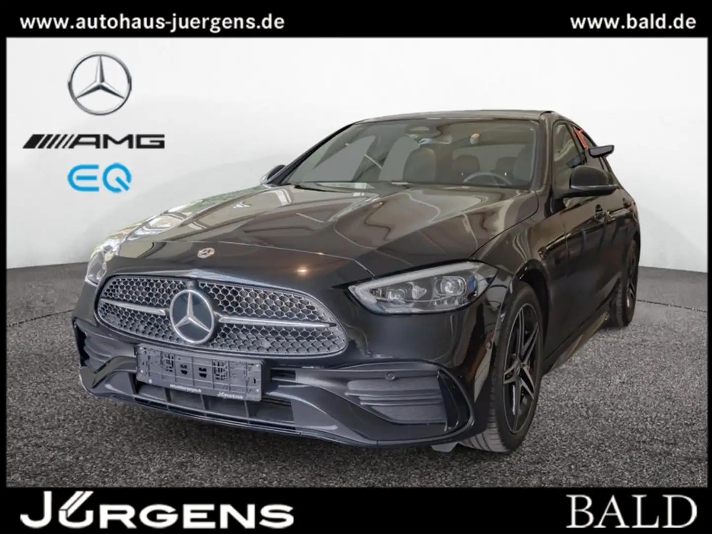 Mercedes-Benz C 200 AMG-Sport/DIGITAL/360/Pano/AHK/Distr/Memo Schwarz - 1