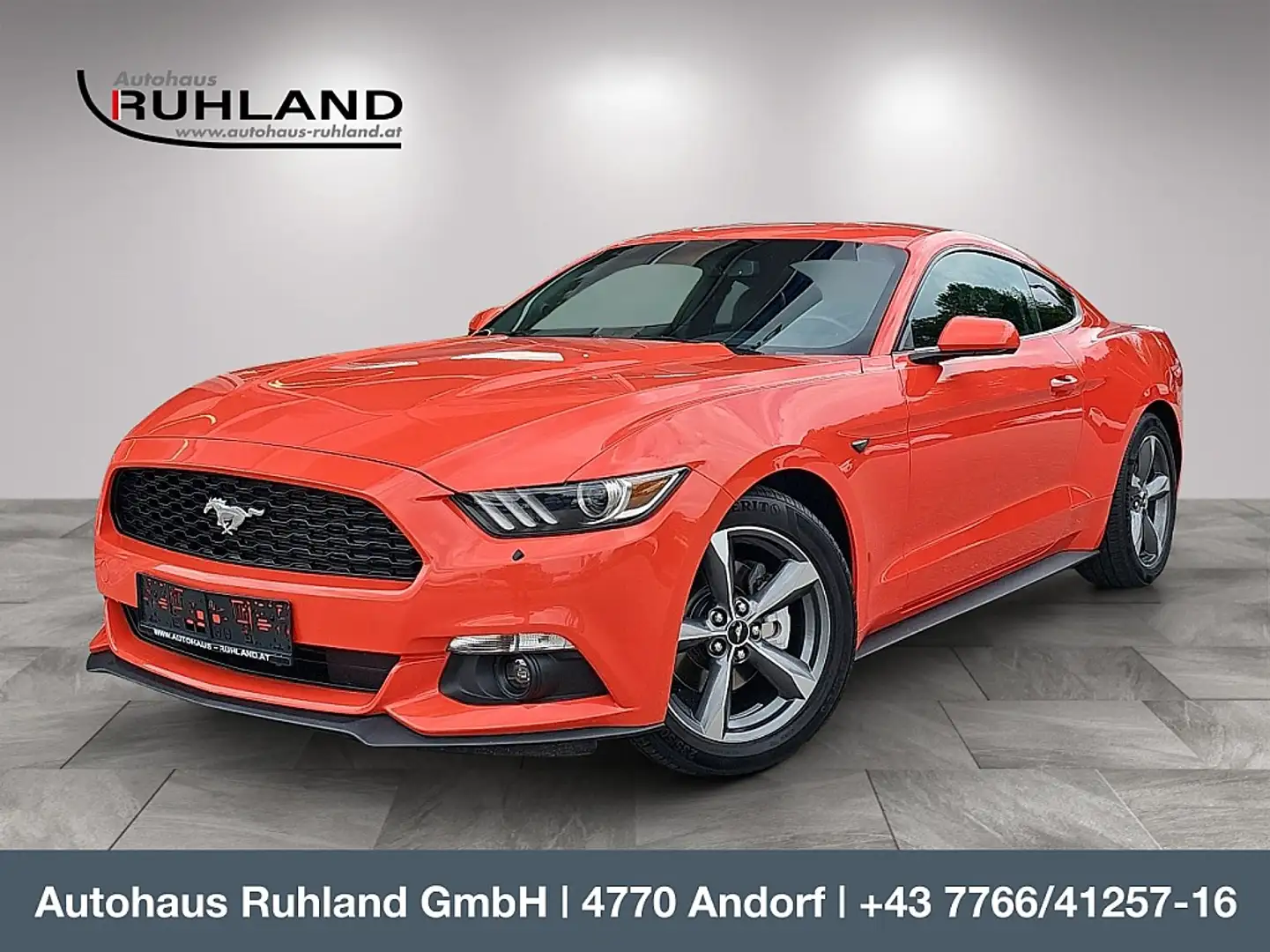 Ford Mustang V6 Automatik Orange - 1