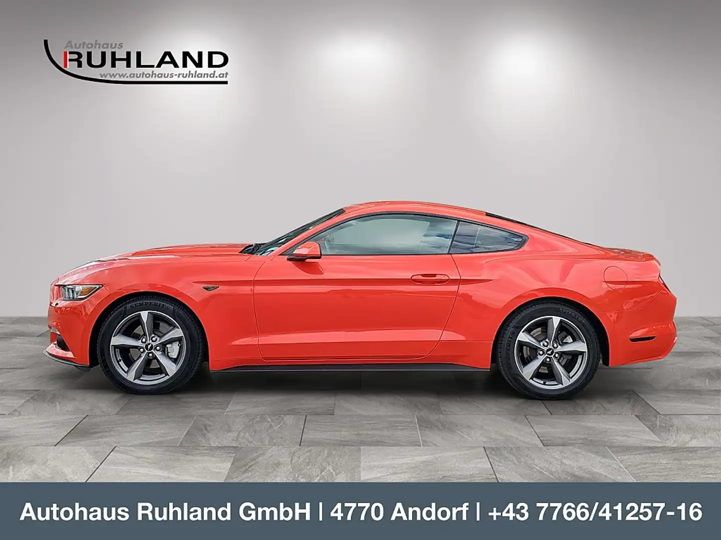 Ford Mustang V6 Automatik Orange - 2