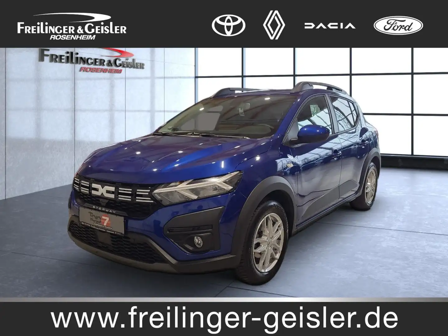 Dacia Sandero Stepway Expression Bluetooth Navi LED Blau - 1