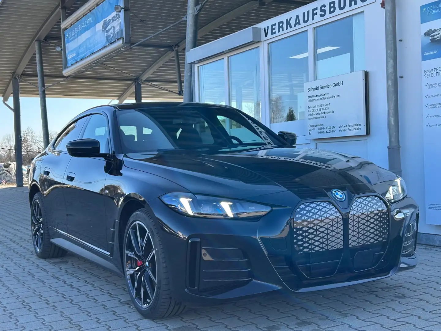 BMW i4 xDrive40 M-Sportpaket-Pro HUD/AdaptLED/360/Qi Negro - 2