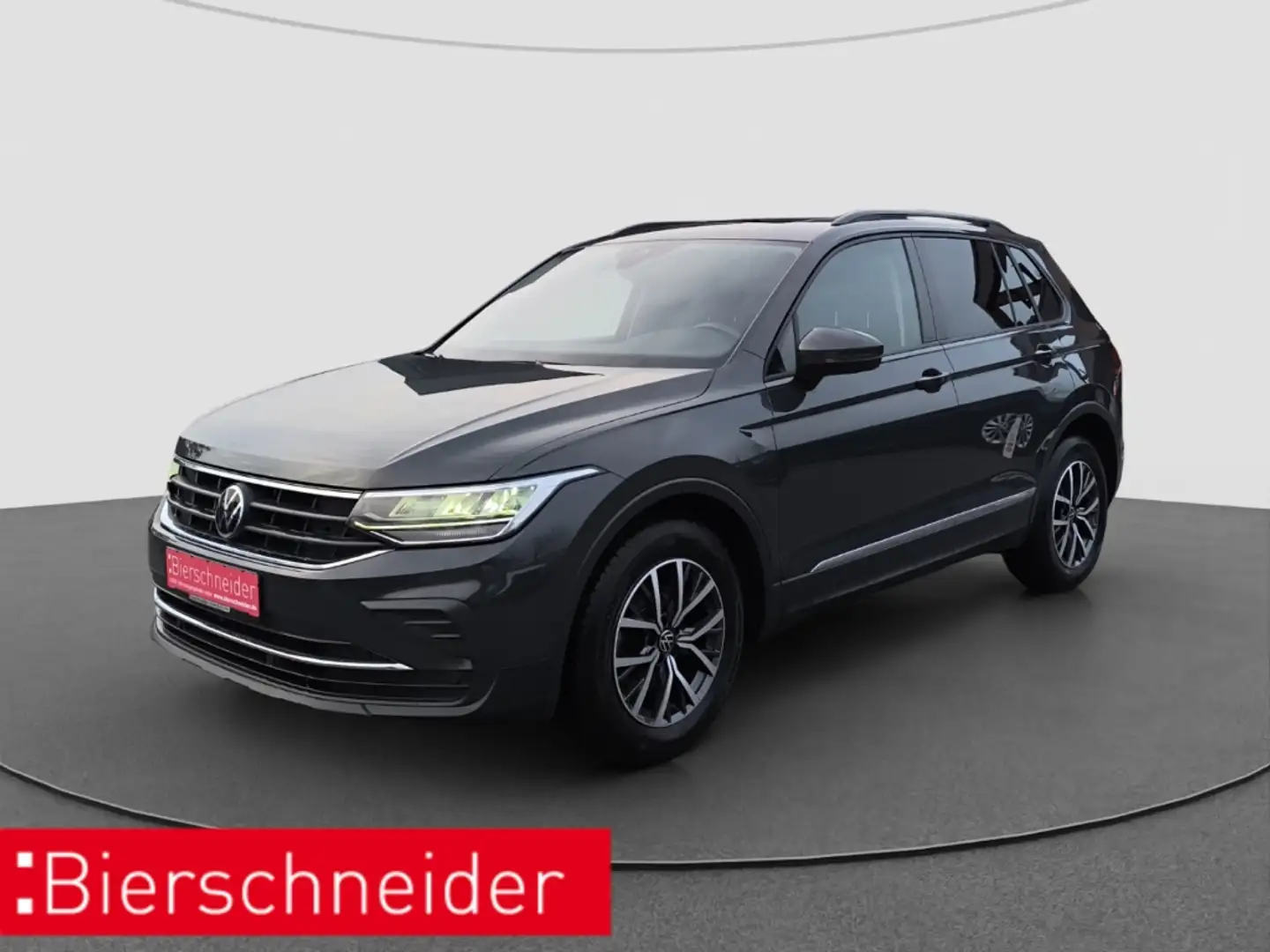 Volkswagen Tiguan 2.0 TDI DSG Life AHK PANO ACC APP-CONNECT LED Grau - 1