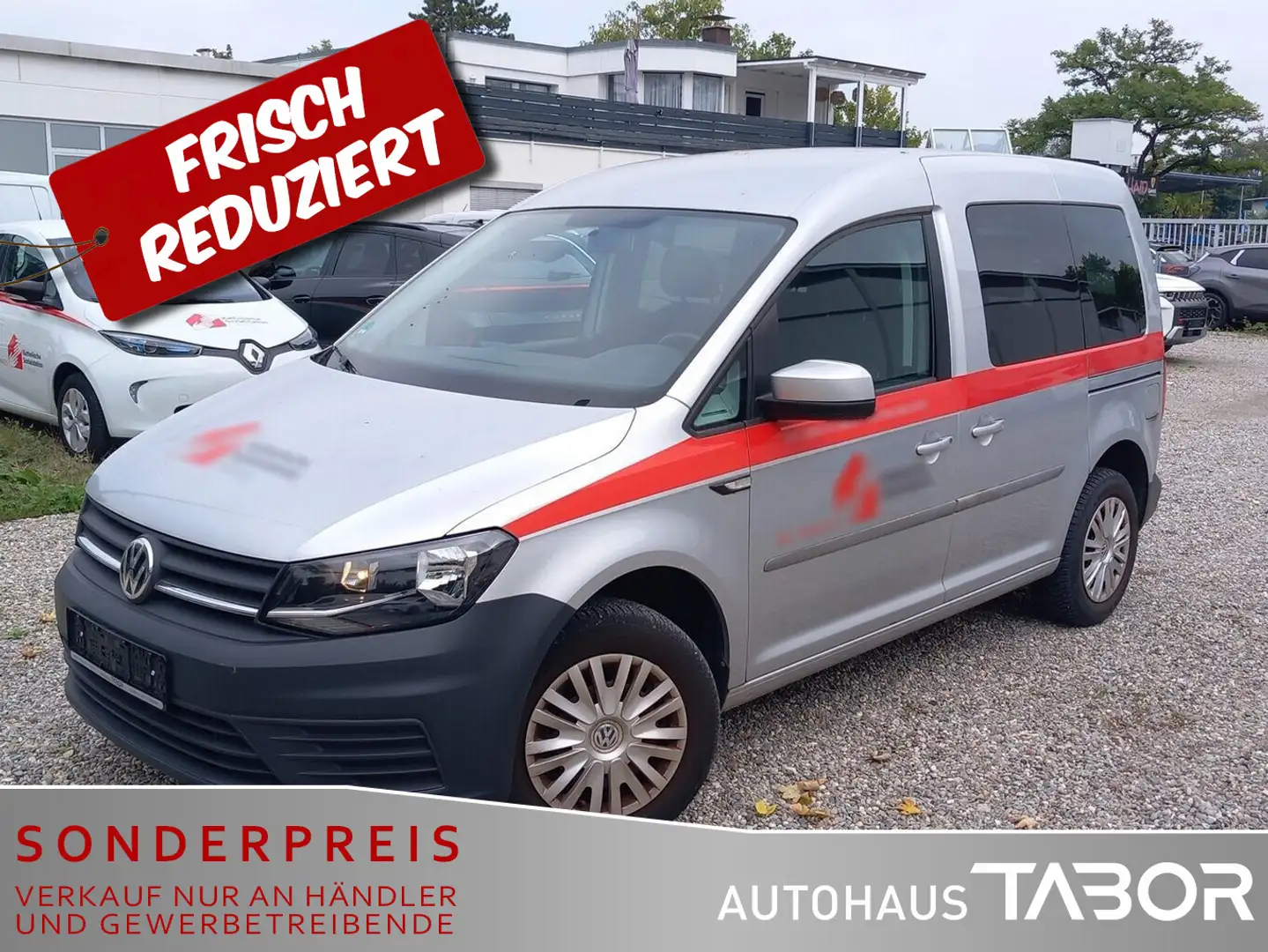 Volkswagen Caddy 1.2 TSI BMT Klima PDC SHZ GRA FrontAss Grau - 1