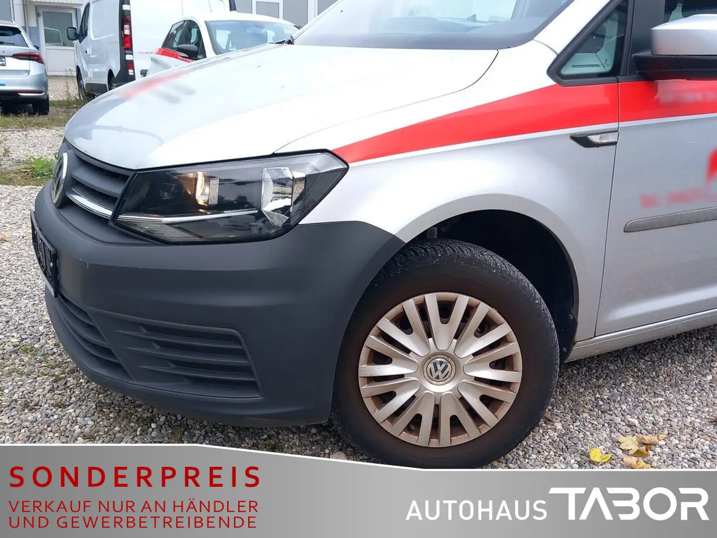 Volkswagen Caddy 1.2 TSI BMT Klima PDC SHZ GRA FrontAss Grau - 2