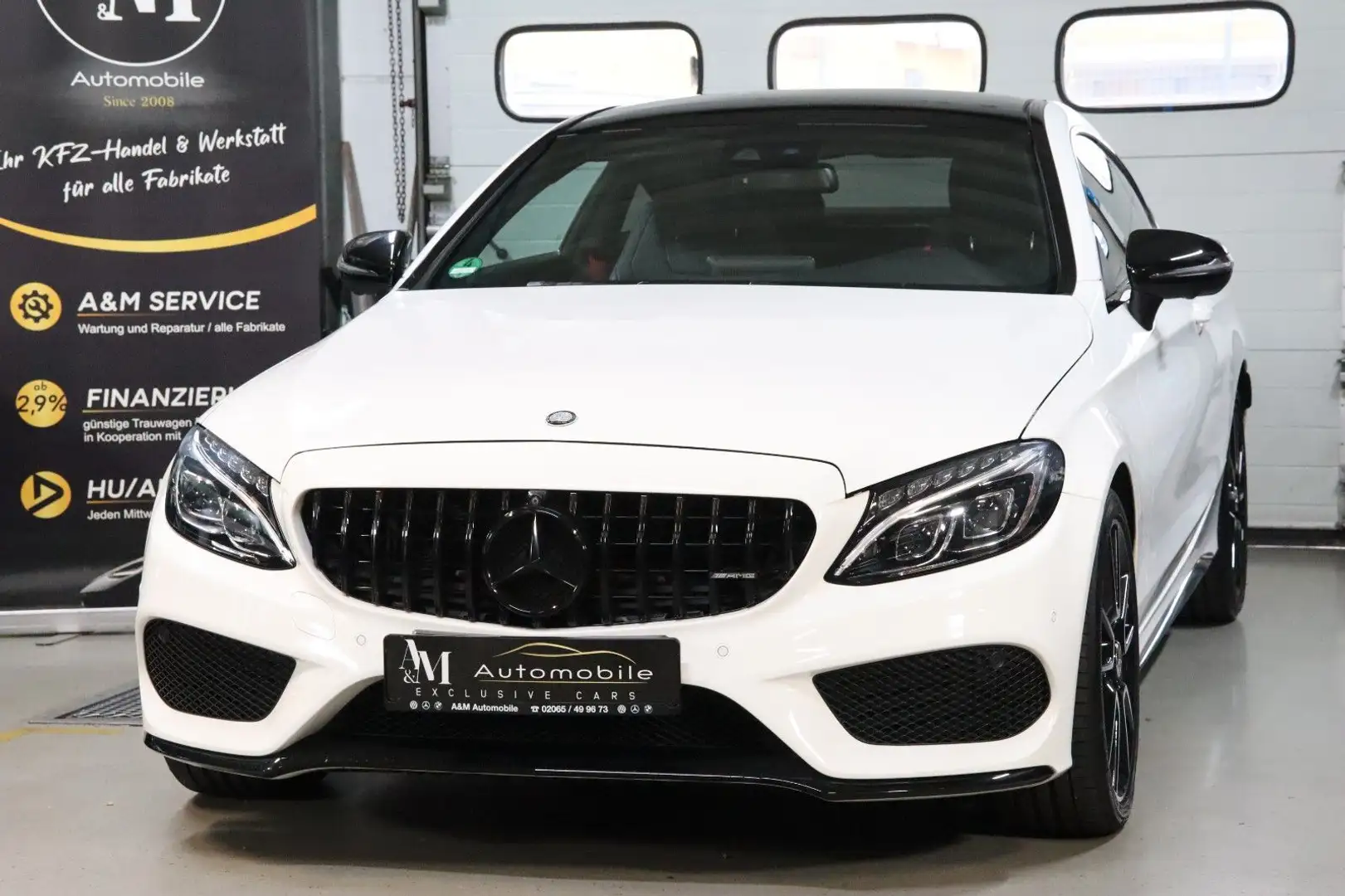 Mercedes-Benz C 43 AMG 4MATIC *PANO*SPORT AGA*NIGHT PAKET*360* Weiß - 1