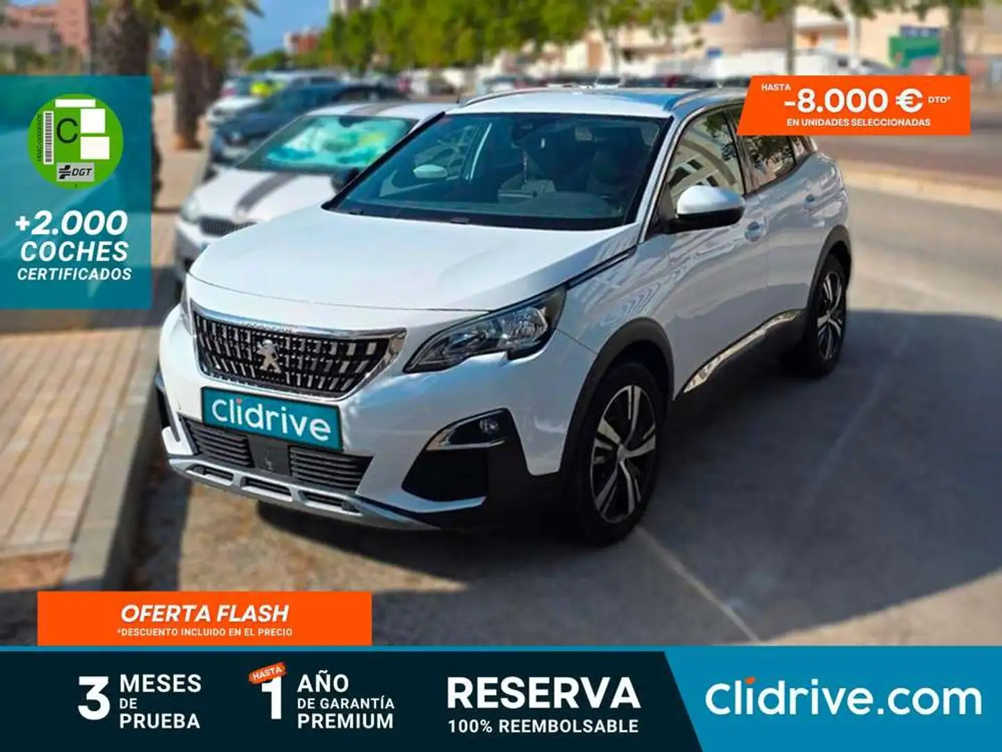 Peugeot 3008 BLUEHDI 120 CV ALLURE SS Blanco - 1
