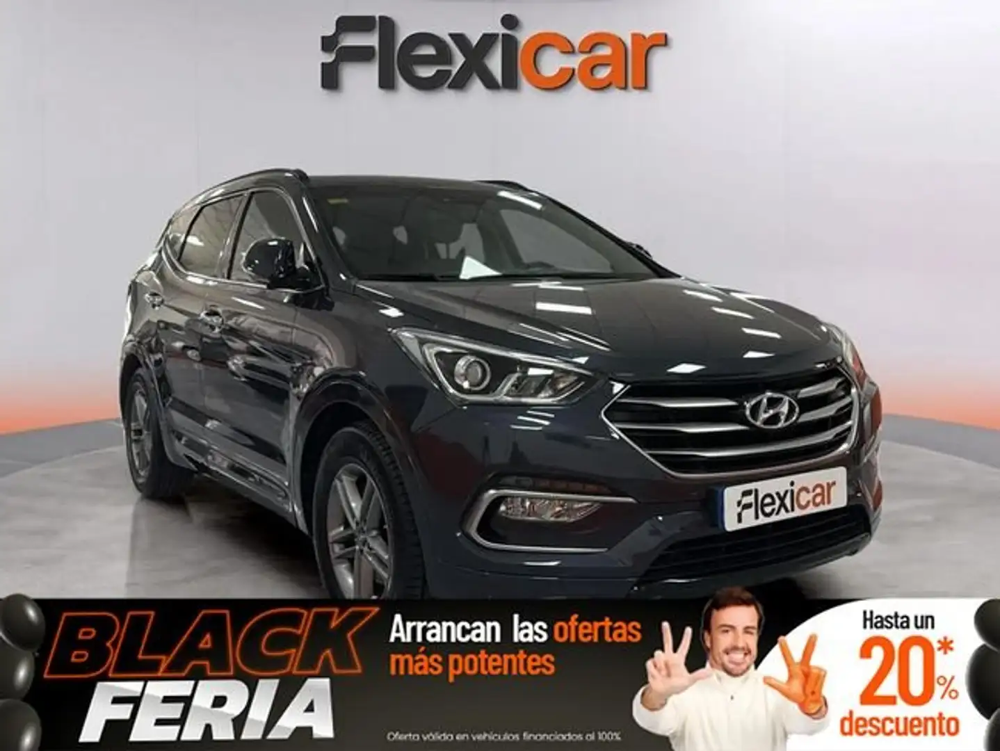 Hyundai SANTA FE 2.2CRDi 4x2 Tecno 7s Aut. Gris - 1