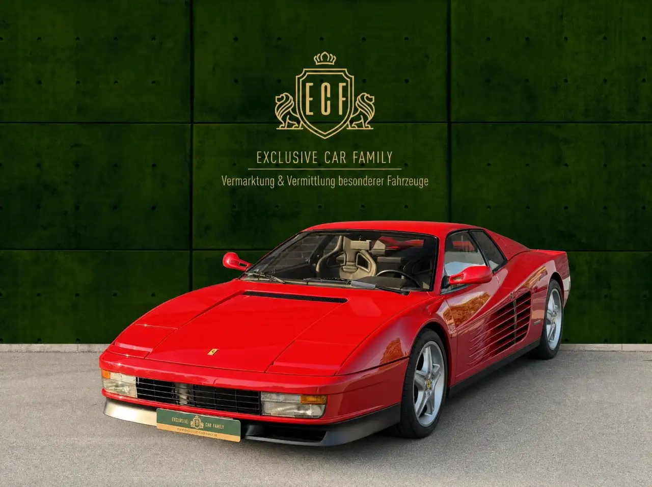Ferrari Testarossa - Erstlack -Deutsch - Matching, foto 2