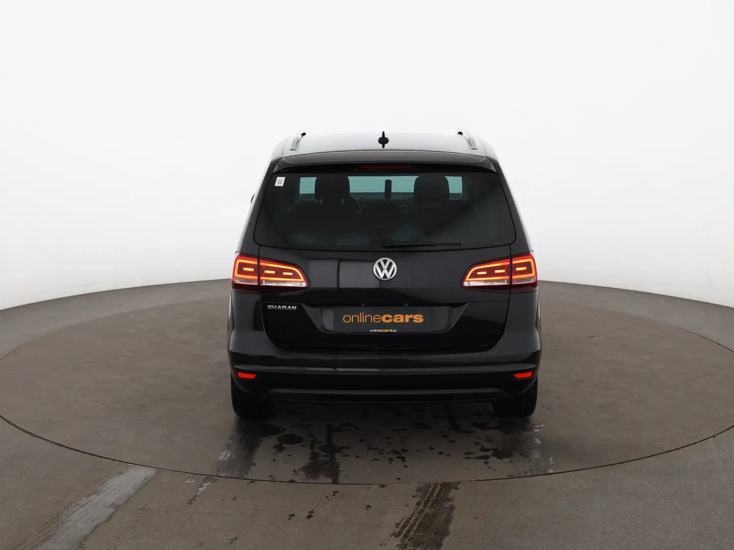 Volkswagen Sharan 2.0 TDI Highline Aut XENON RADAR LEDER NAV Schwarz - 2