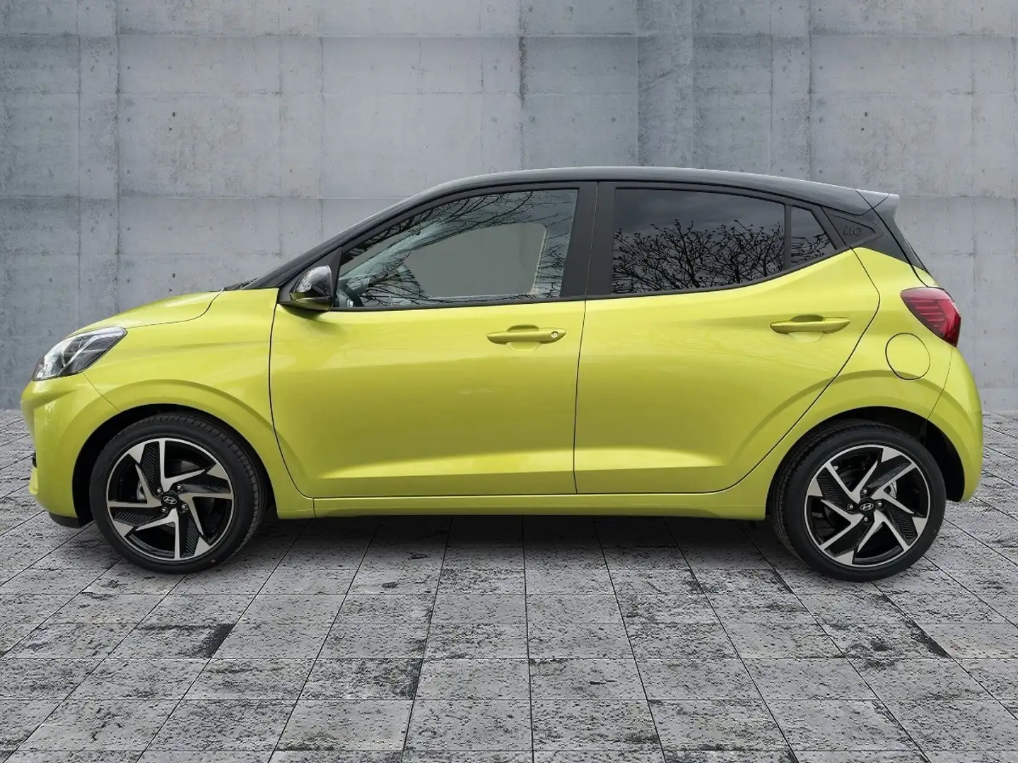 Hyundai i10 1.2 Prime ( 79 PS) Dachlackierung Black Grün - 2