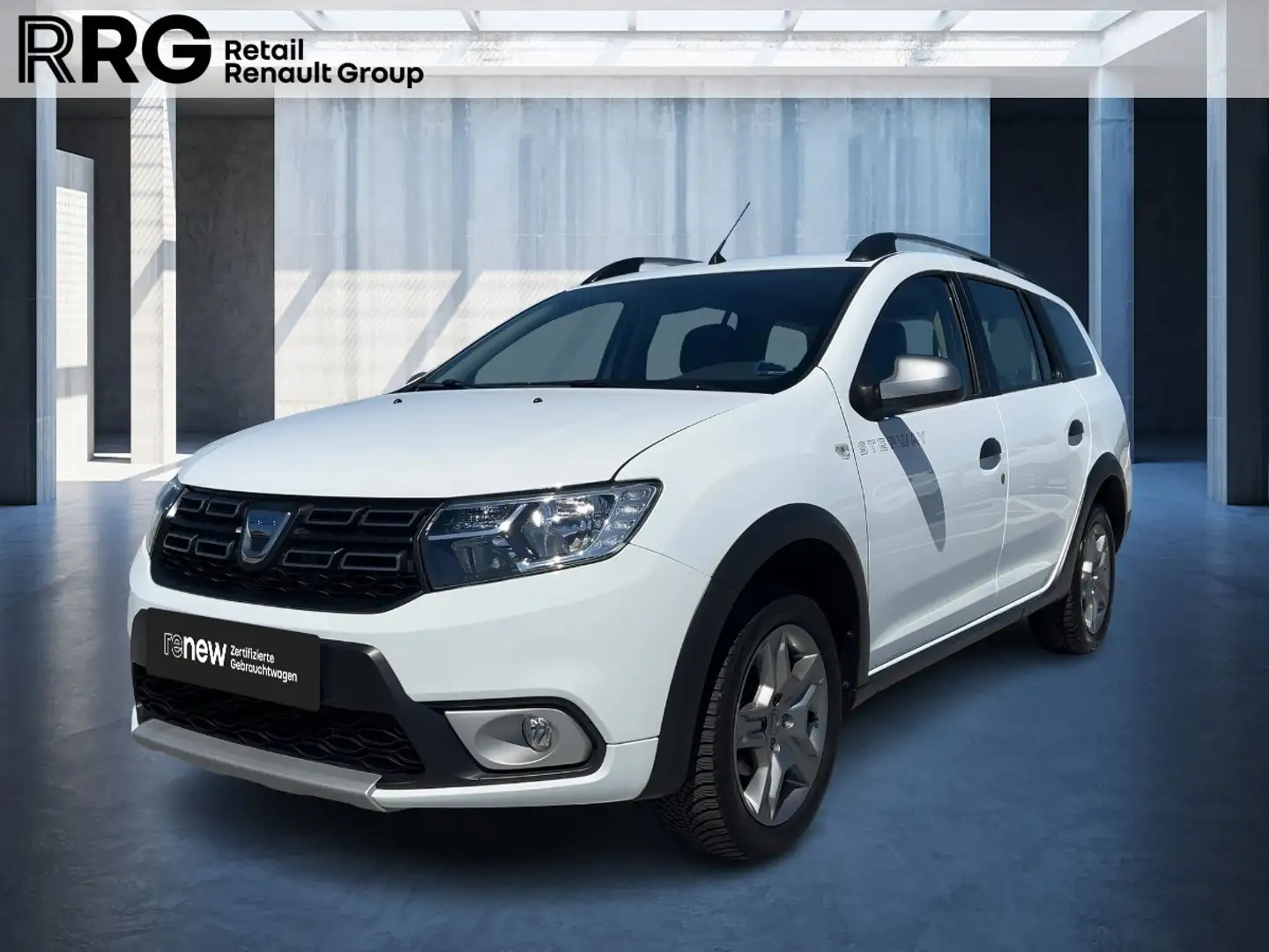 Dacia Logan MCV Stepway Blue dCi 95 Weiß - 1