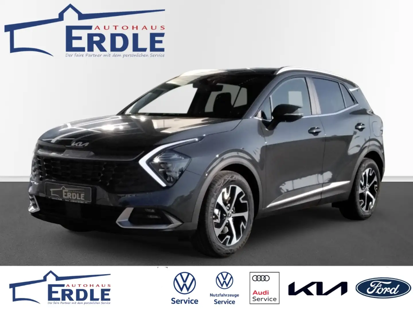 Kia Sportage ULTIMATE 1.6 T-GDI 2WD KOMF Mild-Hybrid EU6e Grau - 1