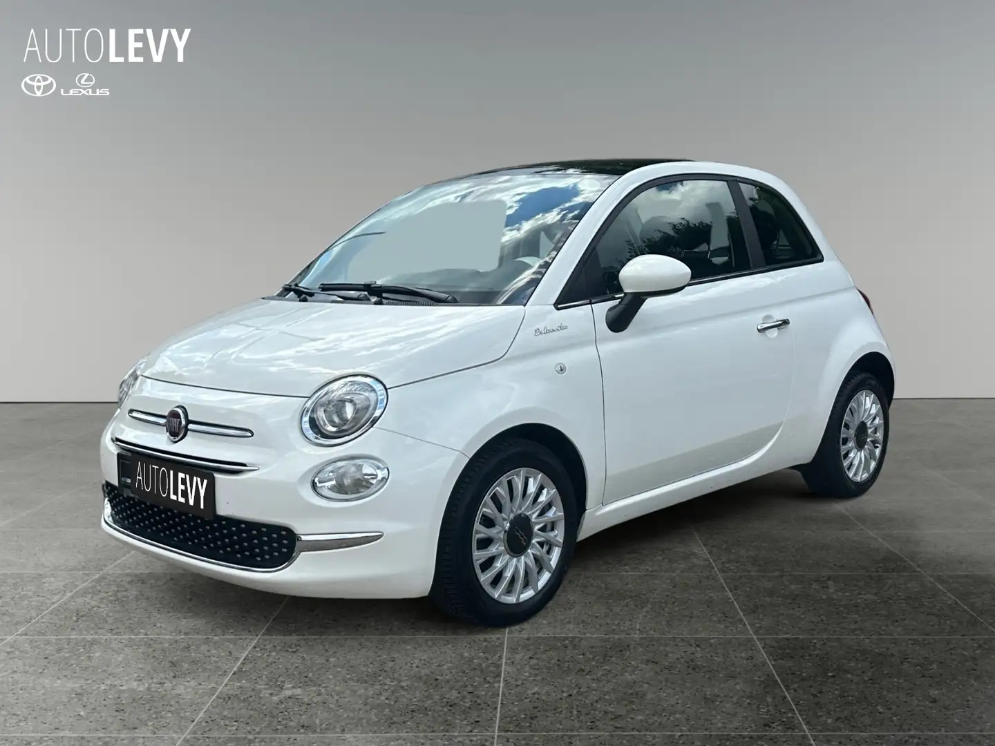 Fiat 500 1.0 Dolce Vita Schiebed.//Tempomat/Allwetter Blanc - 2
