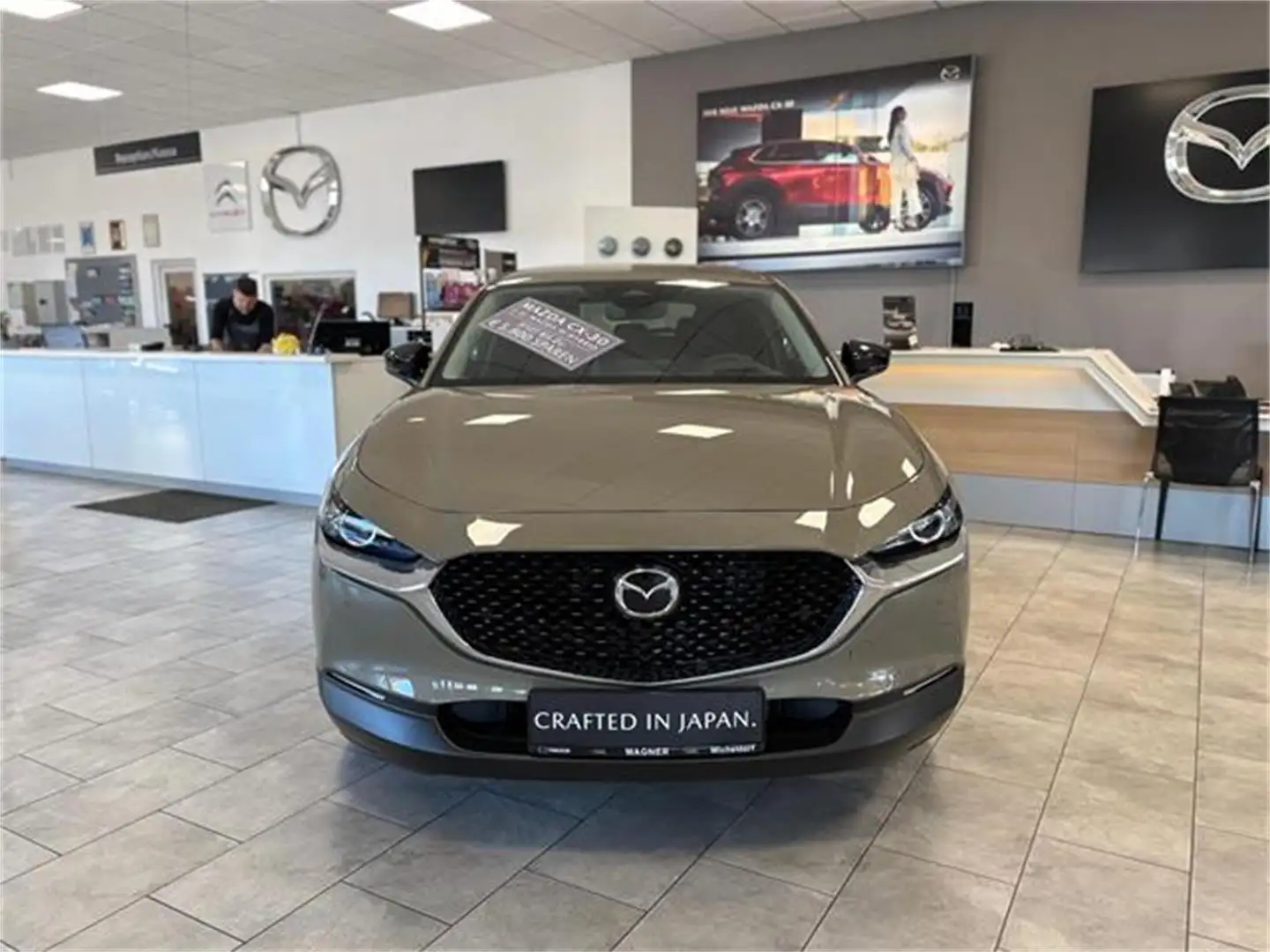 Mazda CX-30 e-Skyactive G140 Homura Aut. *ab €29.690* Groen - 2