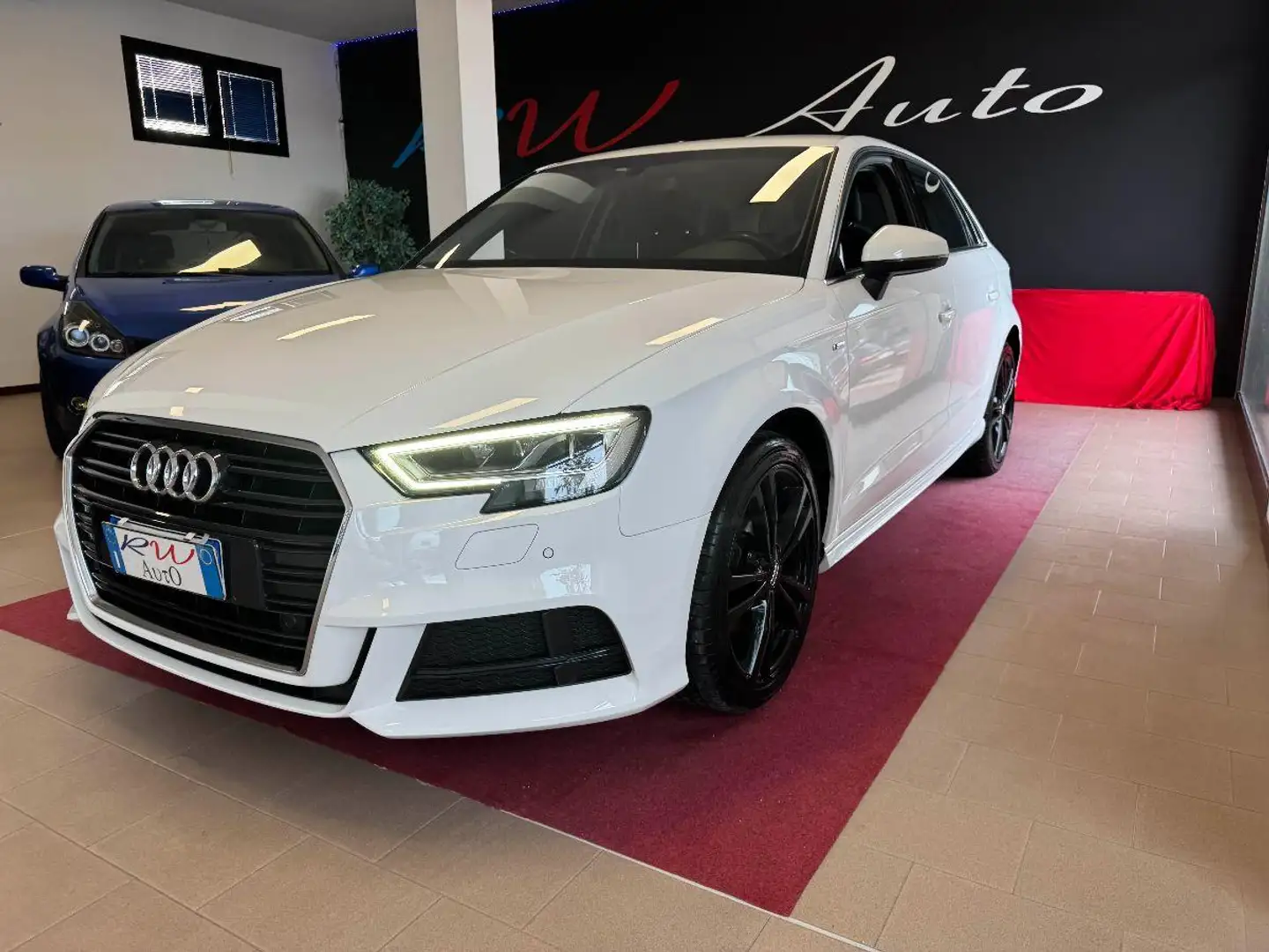 Audi A3 AUDI -  - SPB 30 TDI S tronic  S-line Blanc - 2