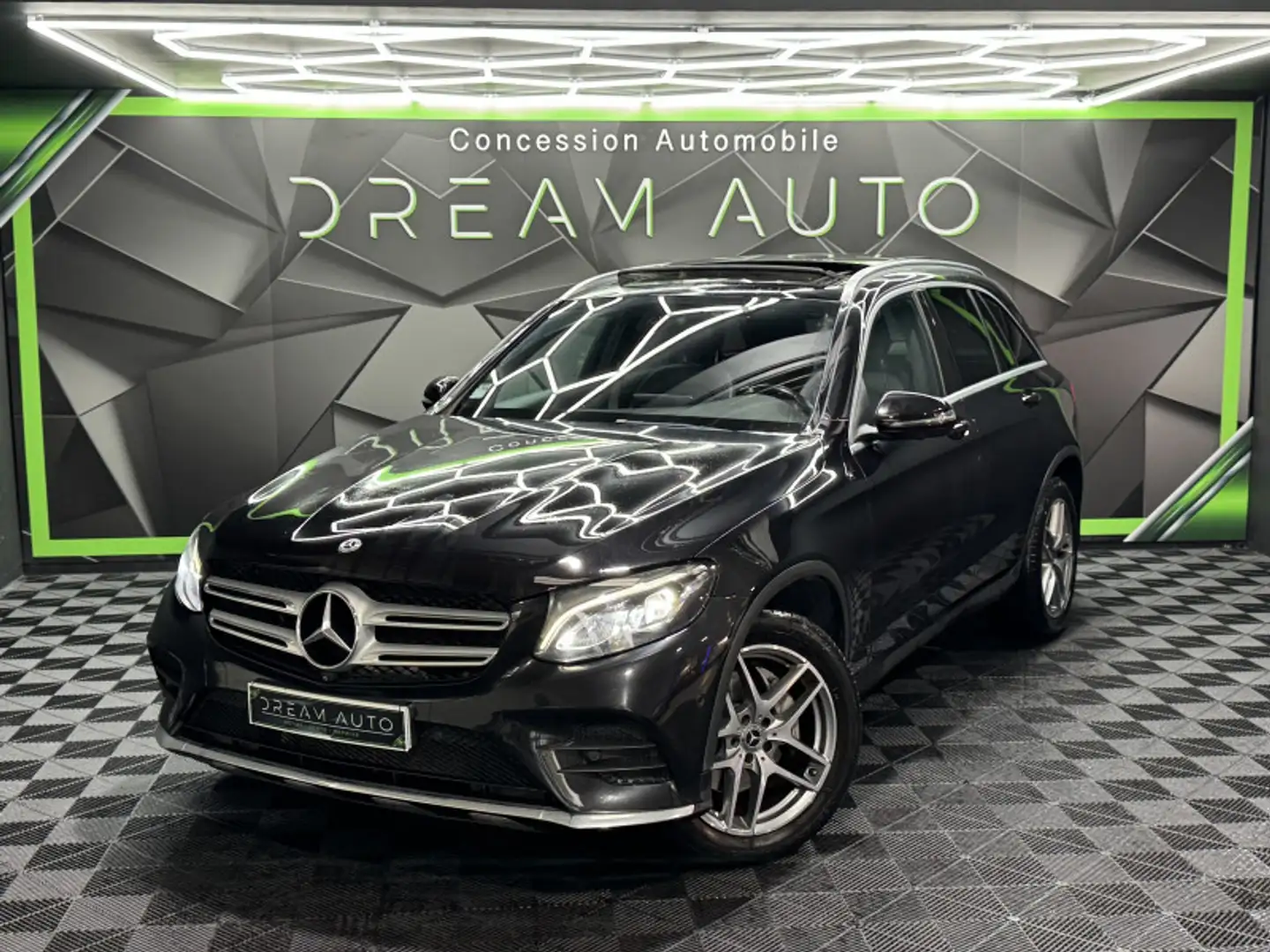 Mercedes-Benz GLC 250 250 D 204CH FASCINATION 4MATIC 9G-TRONIC Noir - 1