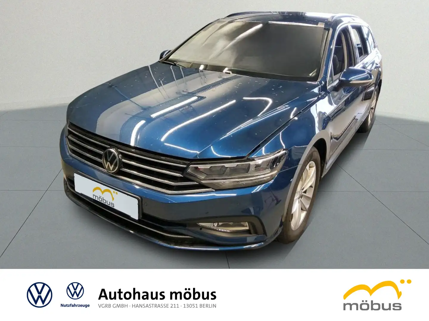 Volkswagen Passat Variant 2.0 TDI Business*DSG*PDC*RFK*SHZ* Blau - 2