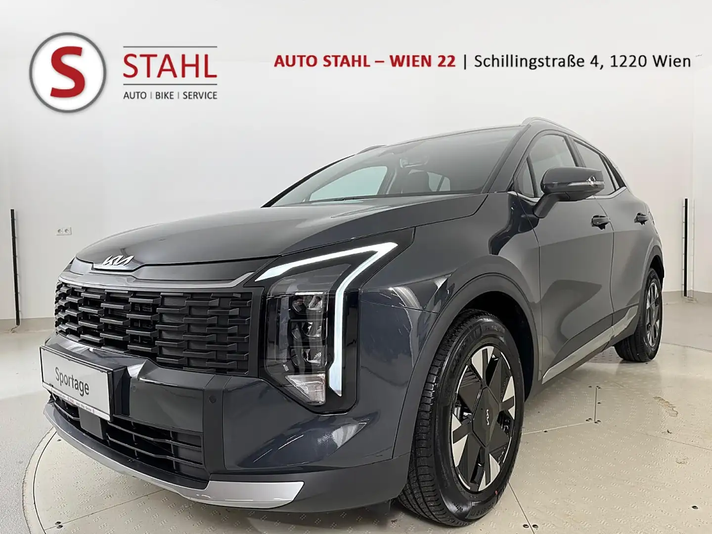 Kia Sportage 1,6 TGDI Silber/MT6/2WD/150/MY27|Stahl Wien 22 Grau - 1