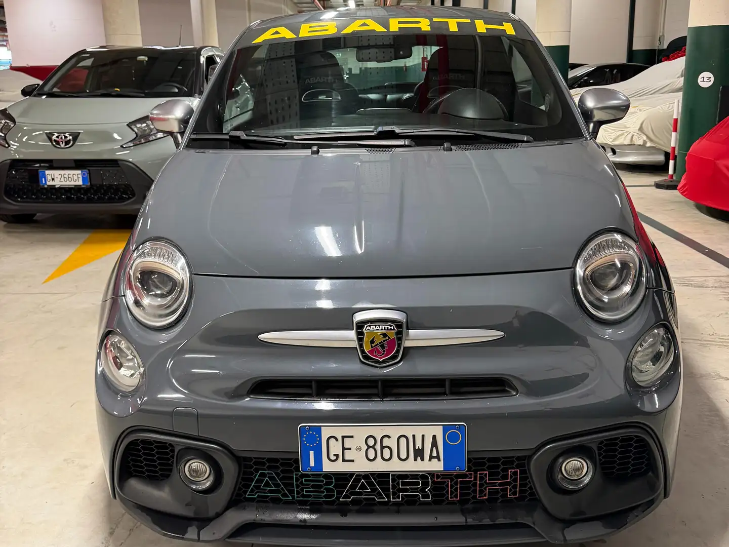 Abarth 595 Turismo 595 TURISMO GRIGIO ASFALTO MANUALE GARANZIA Gris - 2