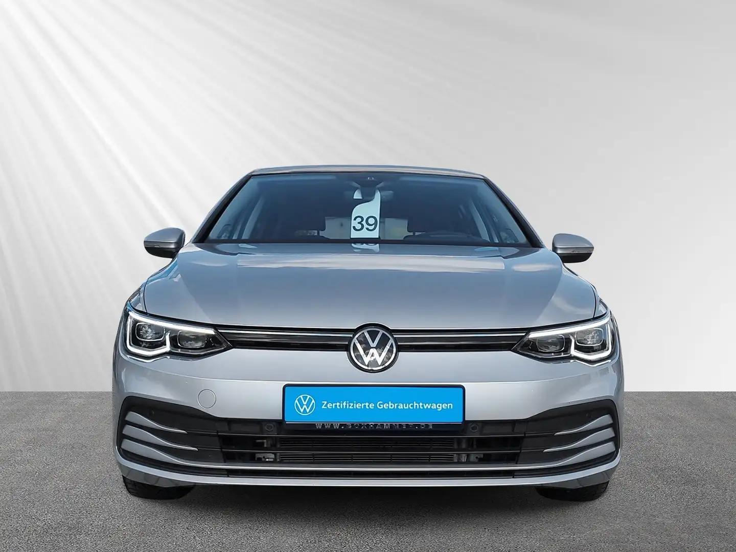 Volkswagen Golf VIII 2,0 TDI DSG Life PANO.DACH+STAND.HEIZ+HuD+MA Argent - 2