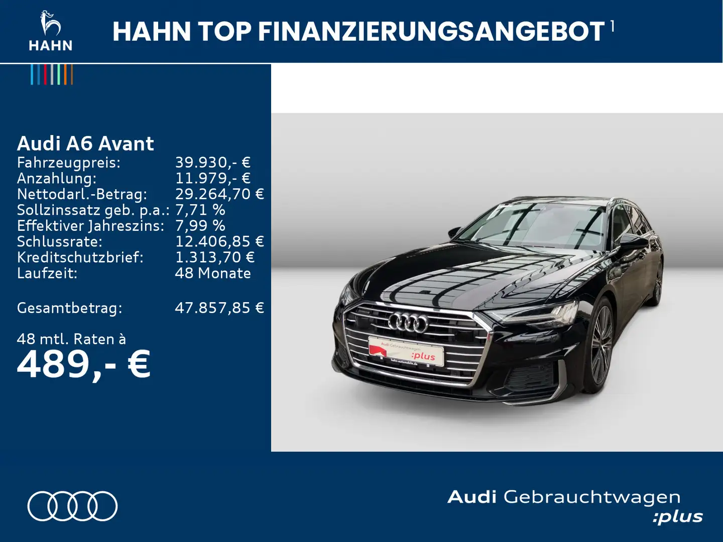 Audi A6 sport 55TFSIe S-trc quattro B&O Pano Vi Noir - 2