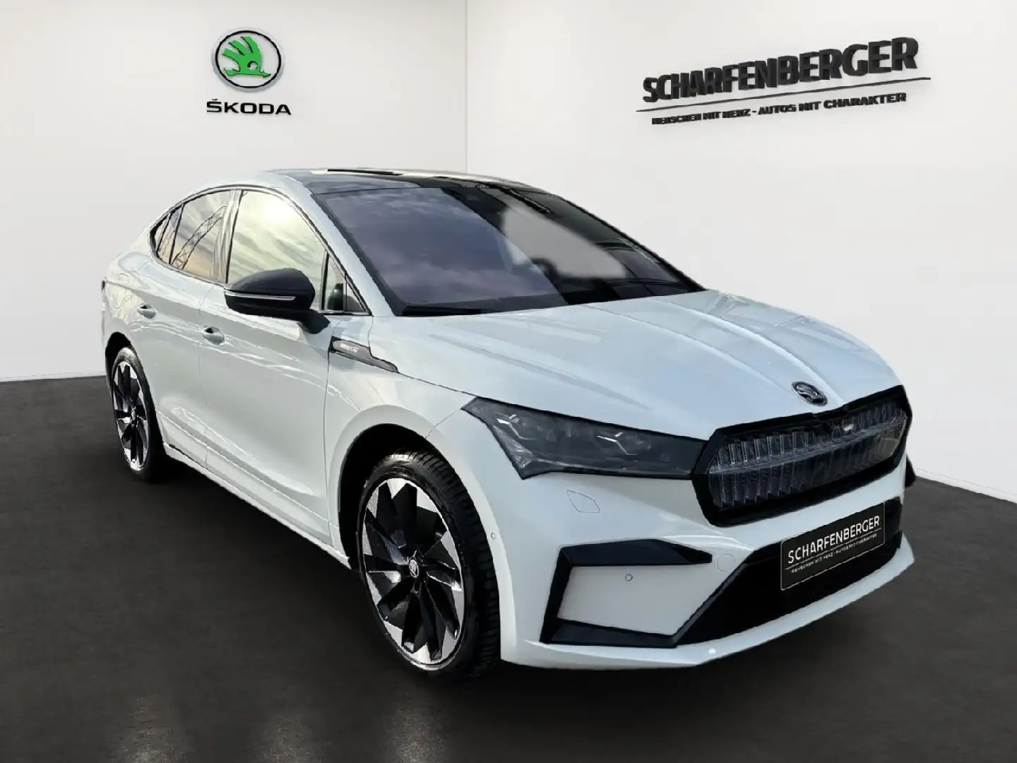 Skoda Enyaq Enyaq Coupé 85 Sportline *MBL,DCC, AHK* Weiß - 2
