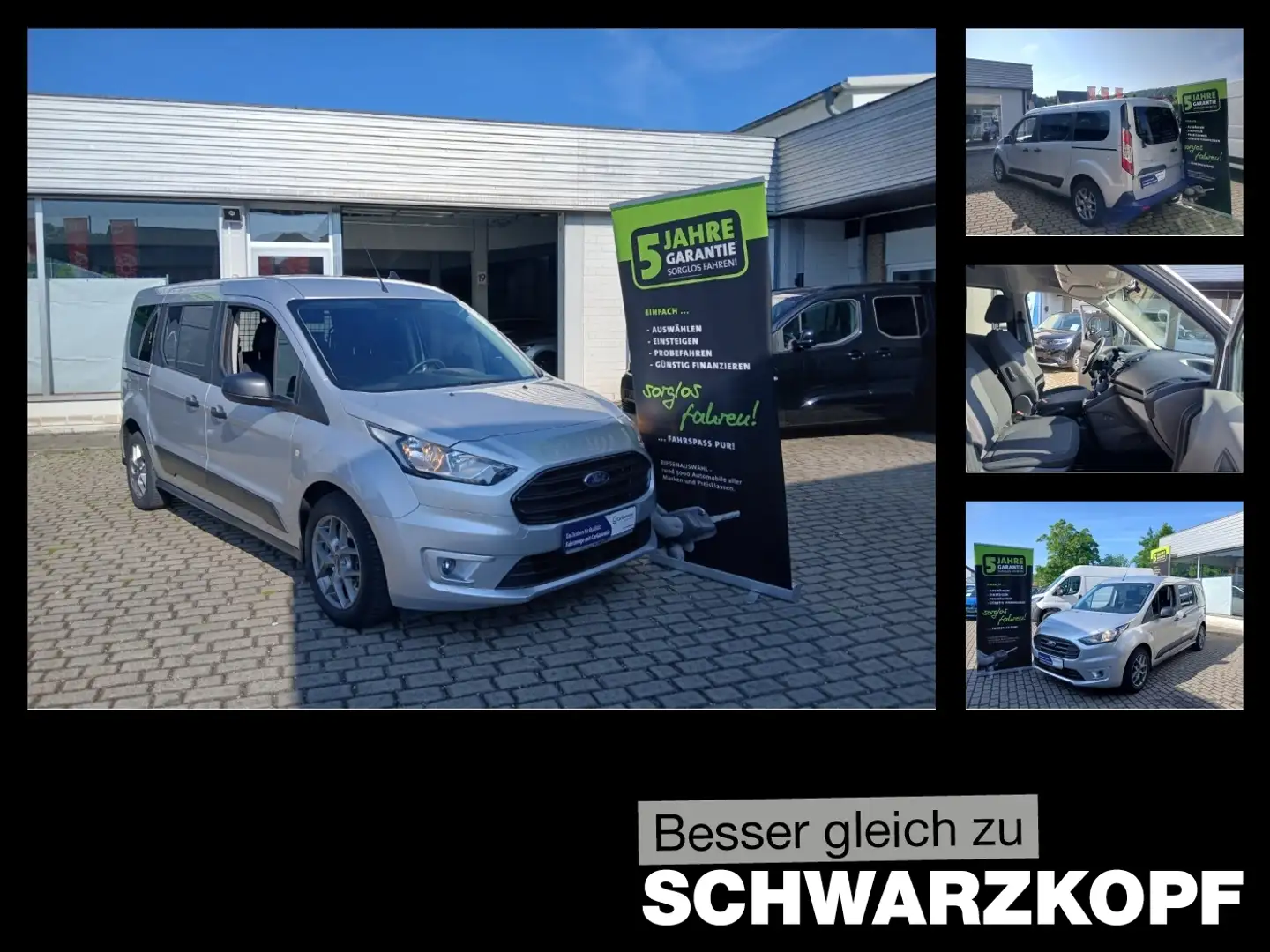 Ford Transit Connect 1.5 EcoBlue Klimaanlage,Tempomat Silber - 1