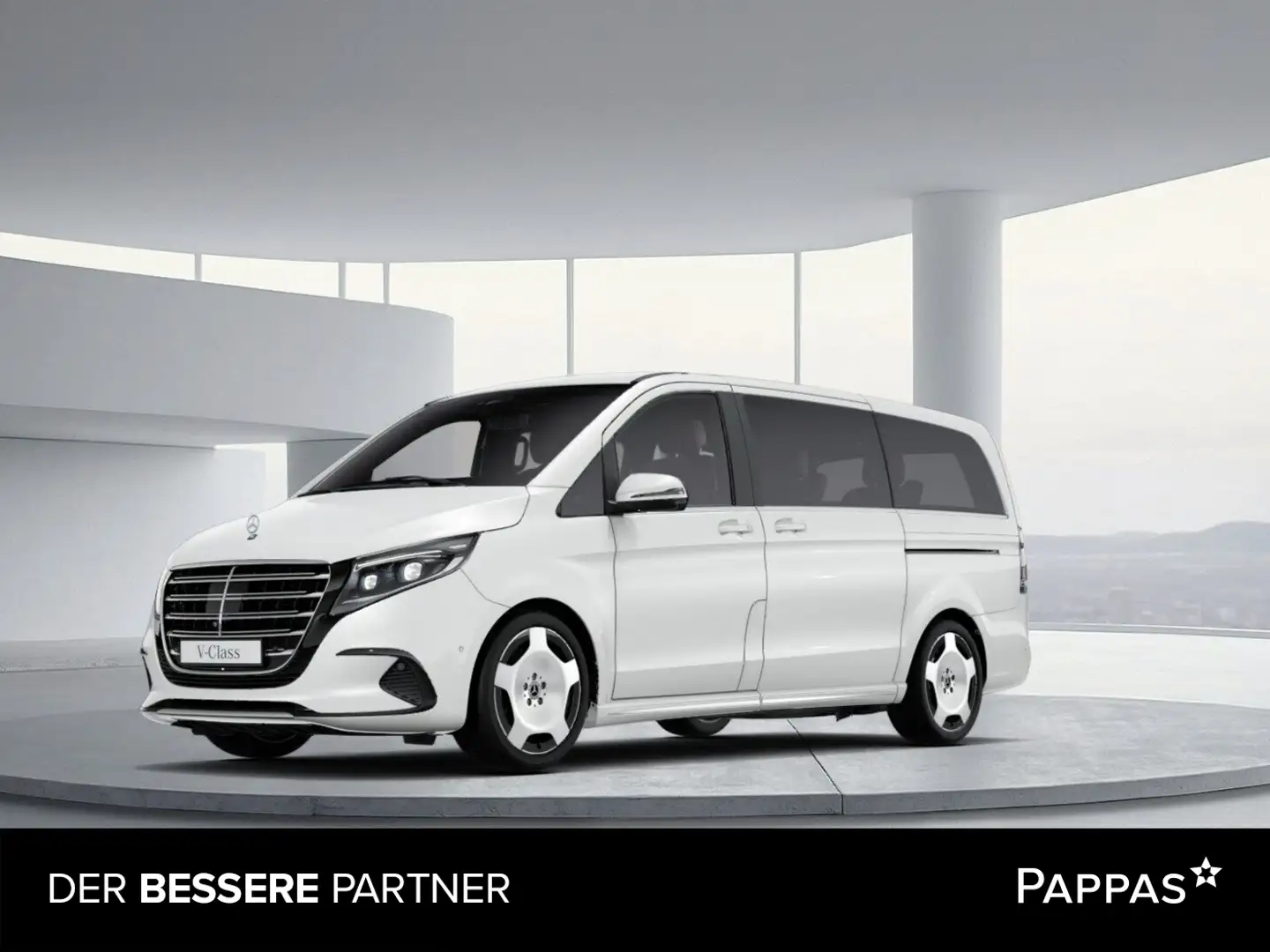 Mercedes-Benz V 300 d 4MATIC EXCLUSIVE Lang AHK 2,5t 6 Sitze Weiß - 1