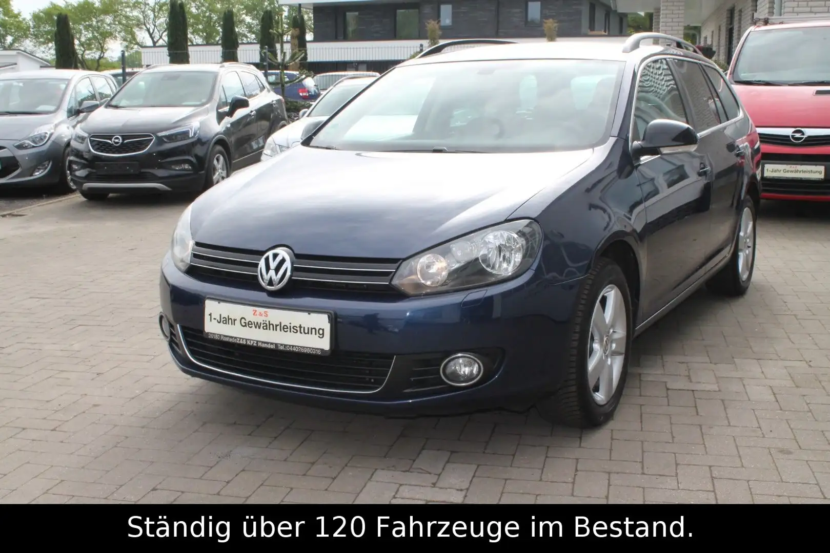 Volkswagen Golf VI Variant Style*TÜV-NEU* Blau - 1