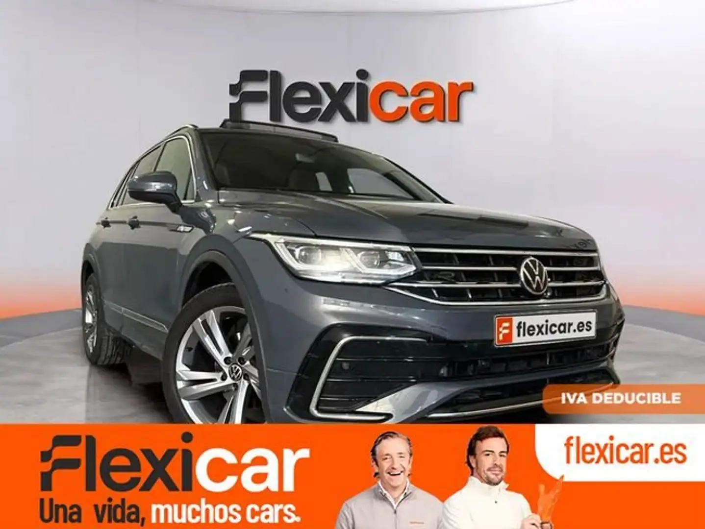 Volkswagen Tiguan 2.0TDI R-Line DSG 110kW Gris - 1