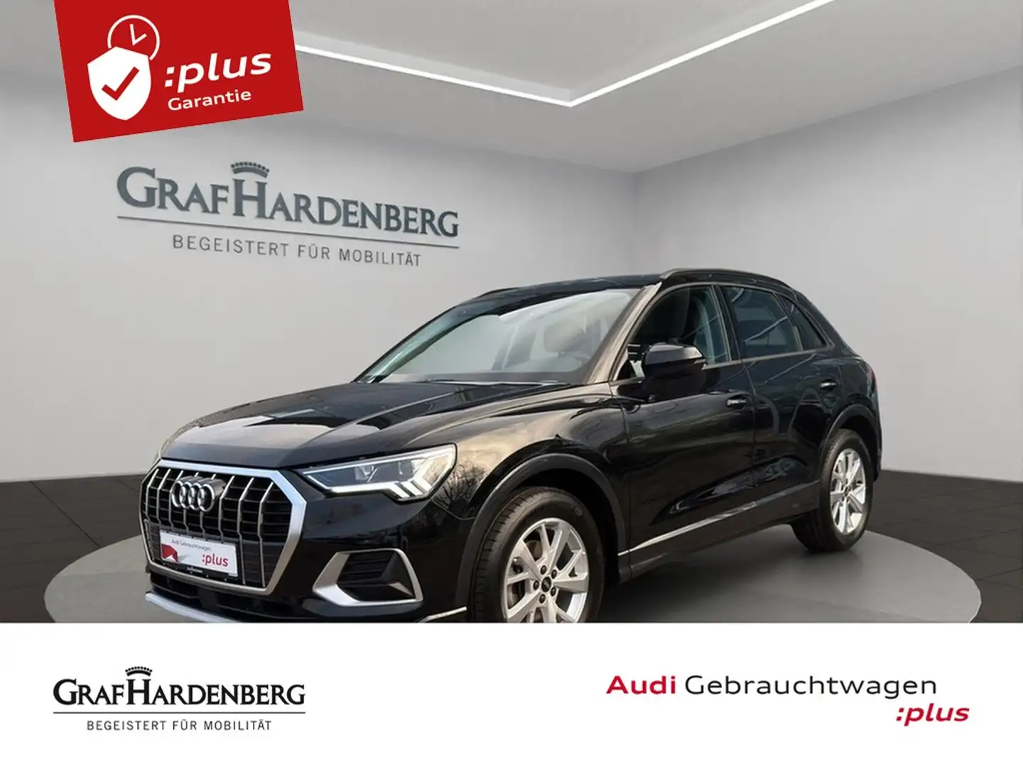 Audi Q3 Advanced 35TFSI S-Tr. Navi AHK LED Leder ACC Schwarz - 1