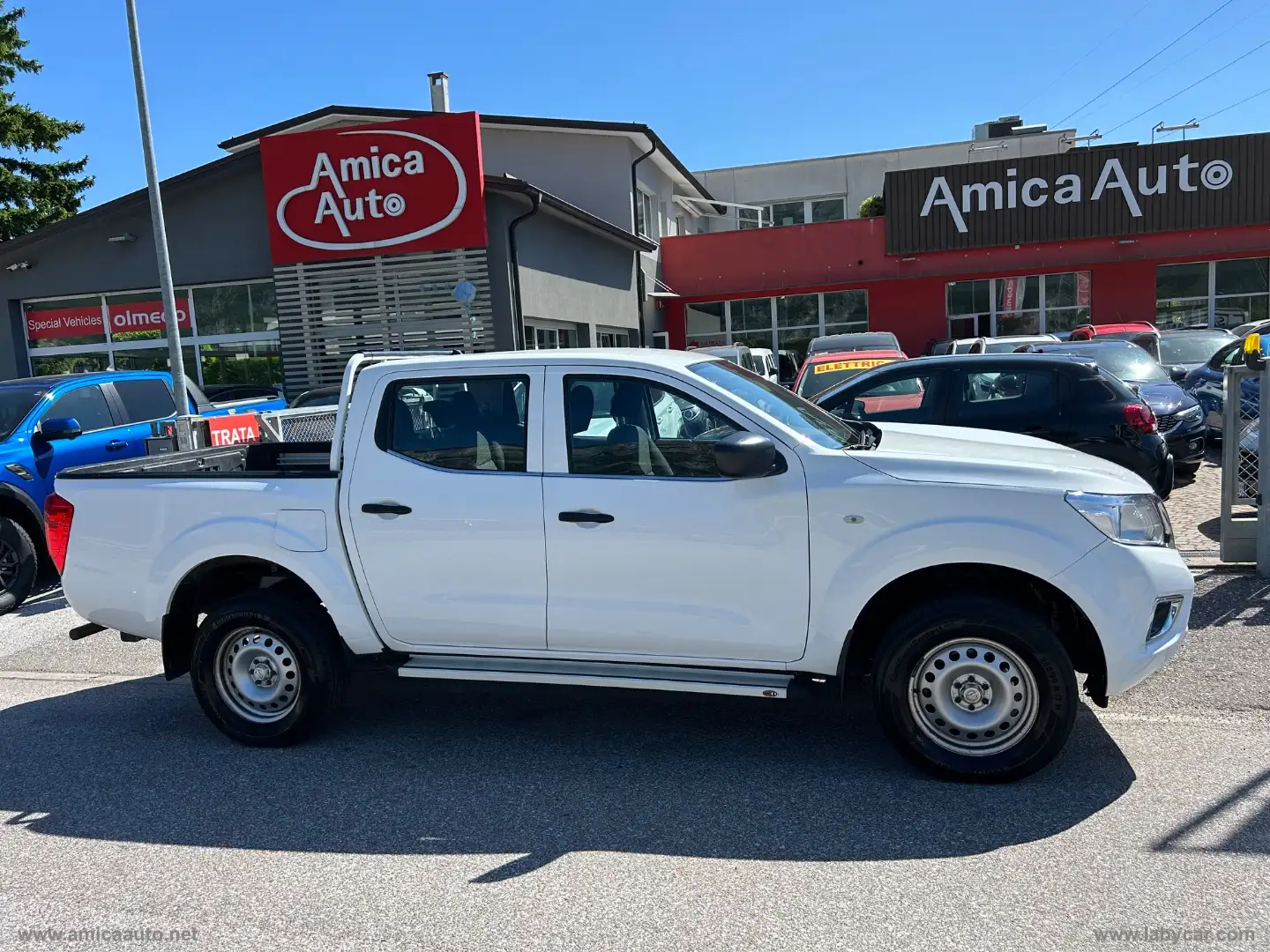 Nissan Navara 2.3 dCi 4WD DC Telaio Visia Wit - 1