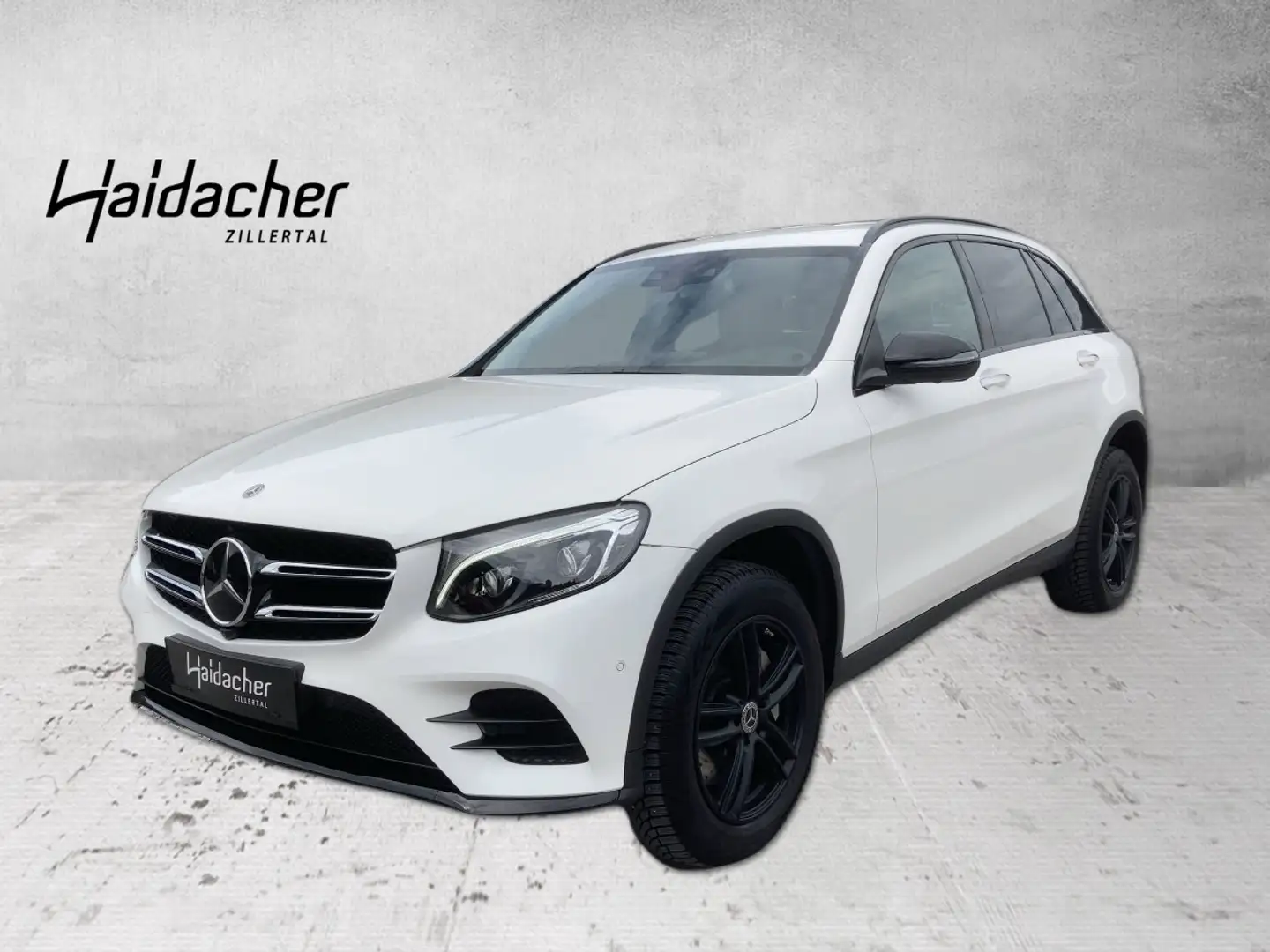 Mercedes-Benz GLC 250 d 4MATIC AMG Night FAP RKam KeyGo PTS Weiß - 1