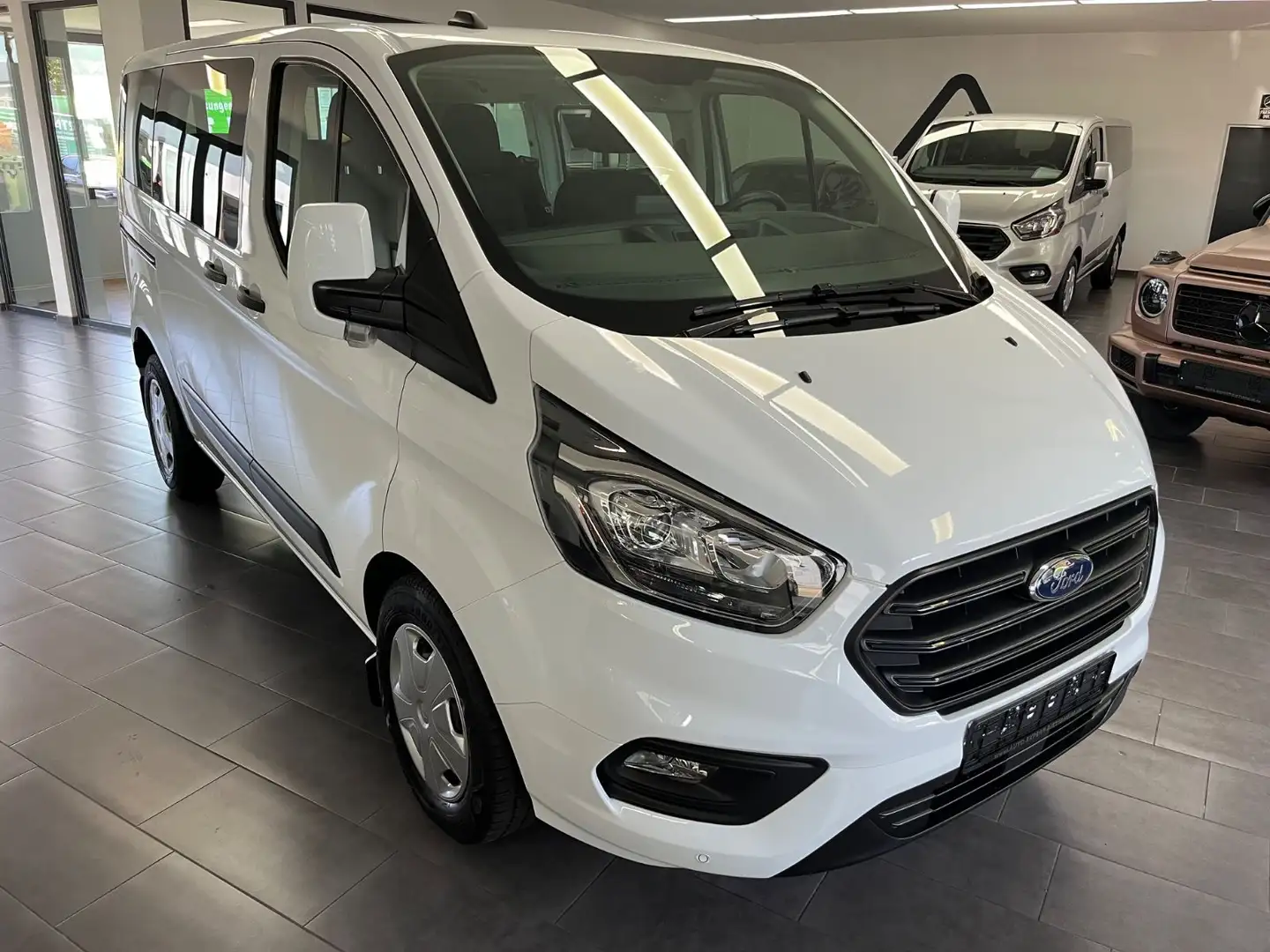 Ford Transit Custom Kombi 320 L1 Trend Autom. Navi/Ka Weiß - 1