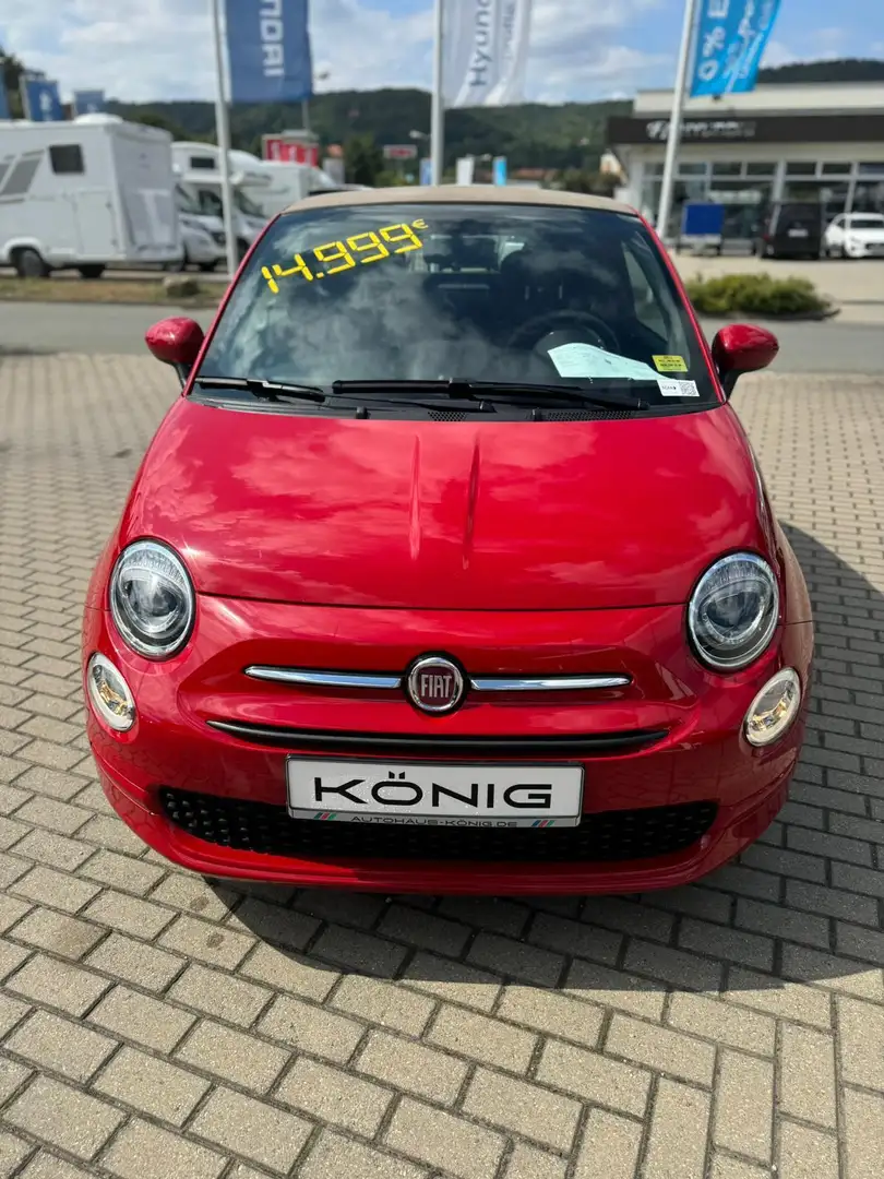 Fiat 500C 1.0 GSE CLUB Klima*USB*DAB+ Rouge - 2