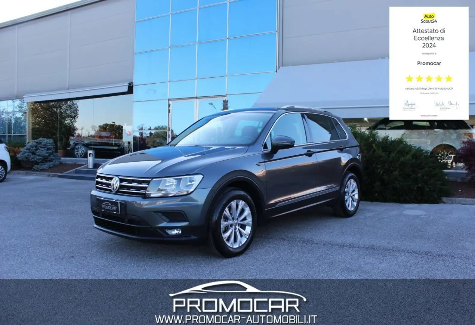 Volkswagen Tiguan 2.0 TDI SCR DSG BUSINESS BMT *UNIPROP*RADAR* Grigio - 1